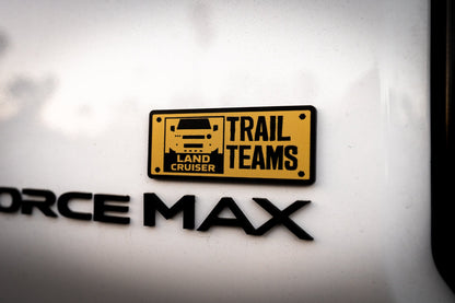 Trail Teams Liftgate Emblem - 2024+ Land Cruiser / 2025+ 4Runner - 24LC250-TRAILTEAMS-254R-TRAILTEAMS-  DRIVEN - 6