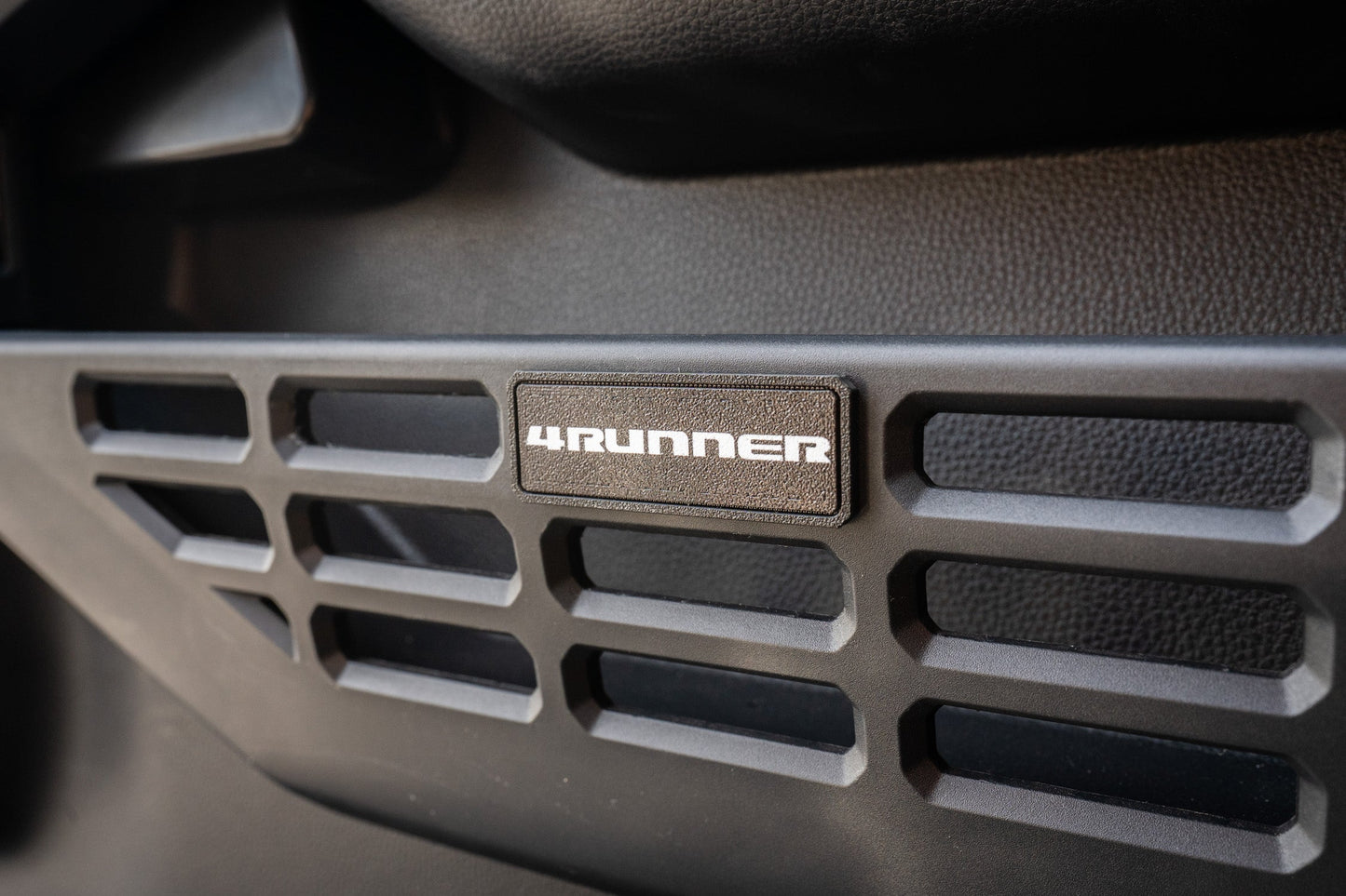 Door Logo Inserts - 2024+ Tacoma / 2025+ 4Runner - 24TC254RDRINS-CUSTOM-24TC254RDRINS-4R-24TC254RDRINS-TACO-24TC254RDRINS-4RHER-24TC254RDRINS-TACOHER-  DRIVEN - 4