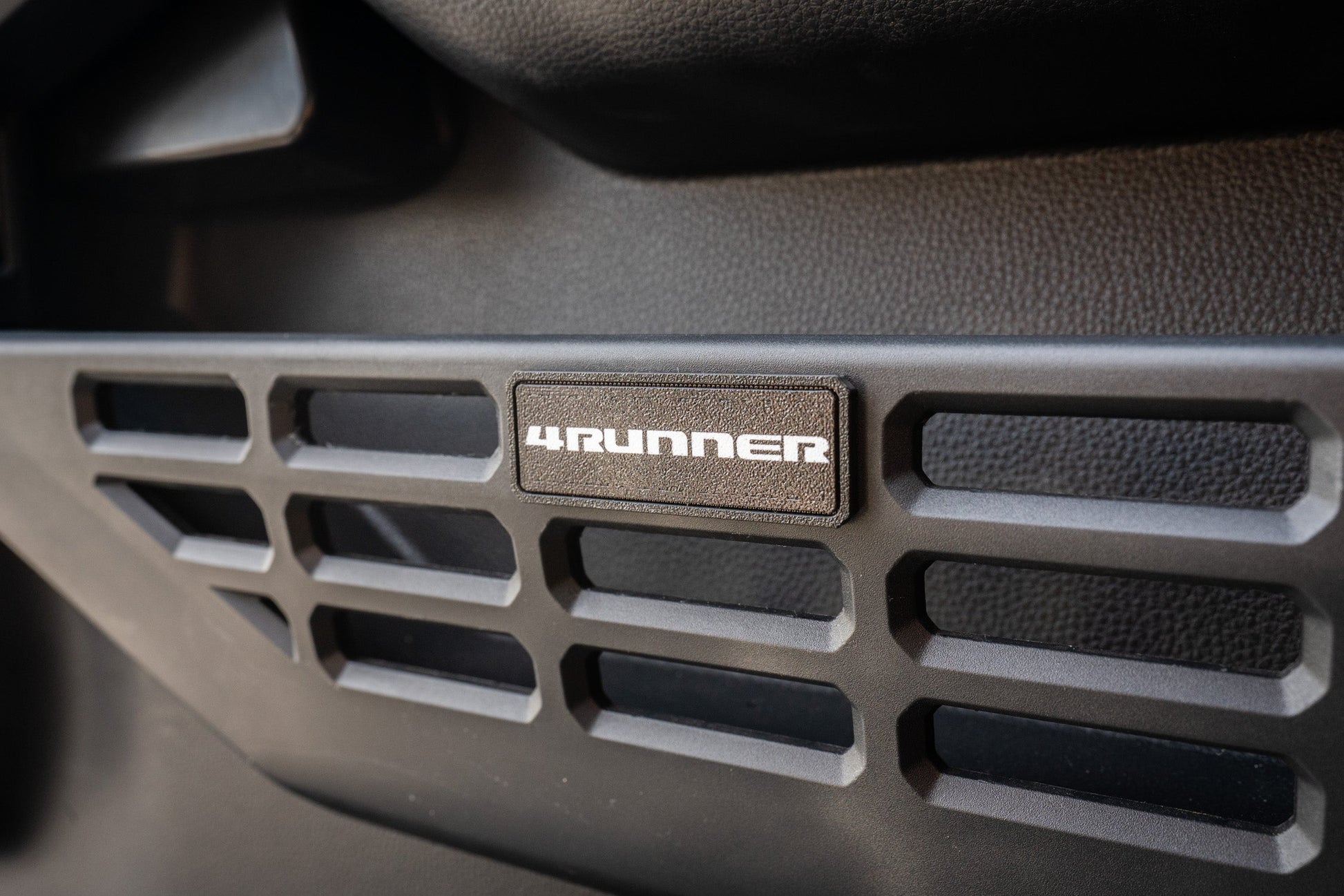 Door Logo Inserts - 2024+ Tacoma / 2025+ 4Runner - 24TC254RDRINS-CUSTOM-24TC254RDRINS-4R-24TC254RDRINS-TACO-24TC254RDRINS-4RHER-24TC254RDRINS-TACOHER-  DRIVEN - 4