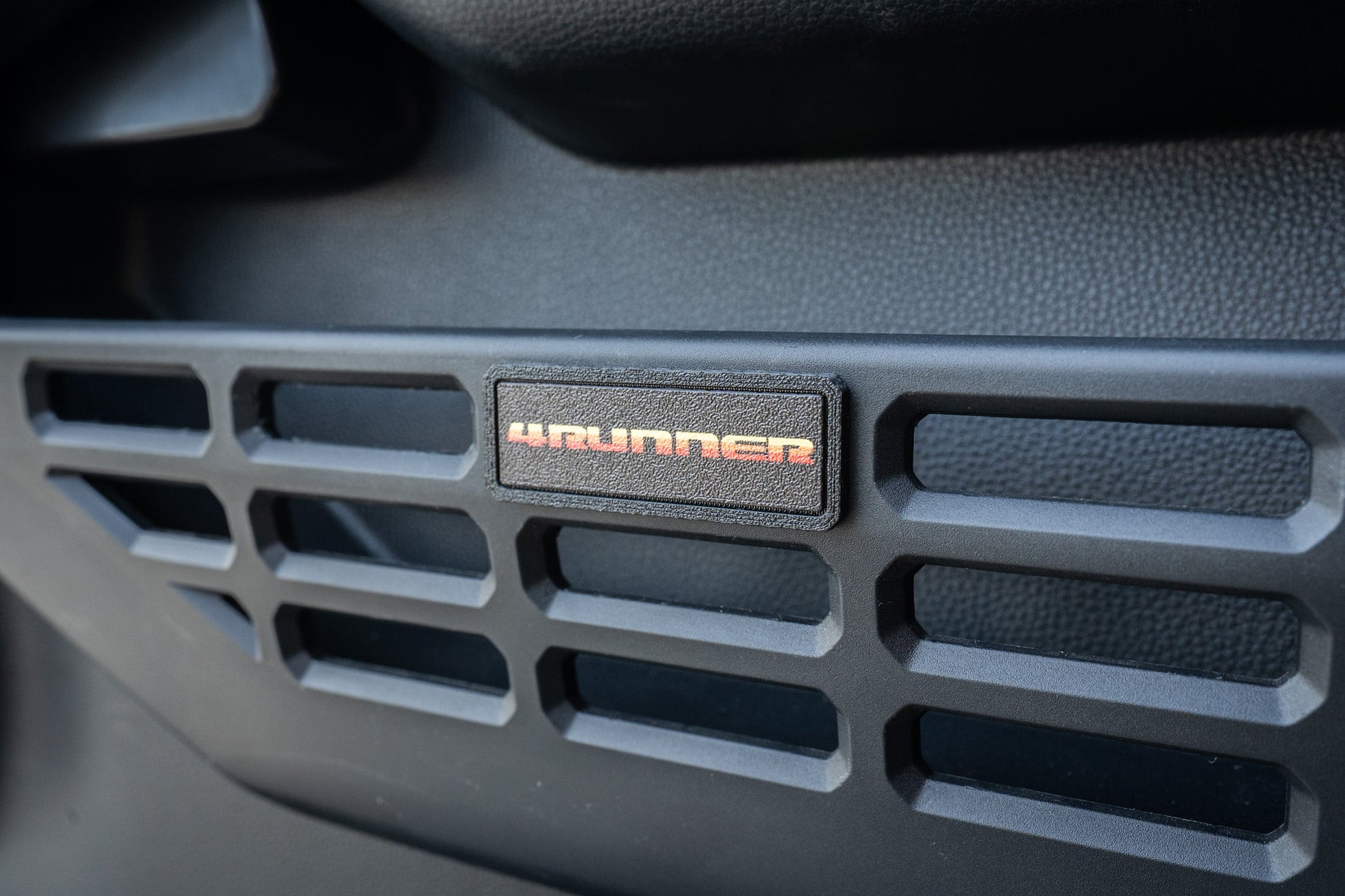 Door Logo Inserts - 2024+ Tacoma / 2025+ 4Runner - 24TC254RDRINS-CUSTOM-24TC254RDRINS-4R-24TC254RDRINS-TACO-24TC254RDRINS-4RHER-24TC254RDRINS-TACOHER-  DRIVEN - 6
