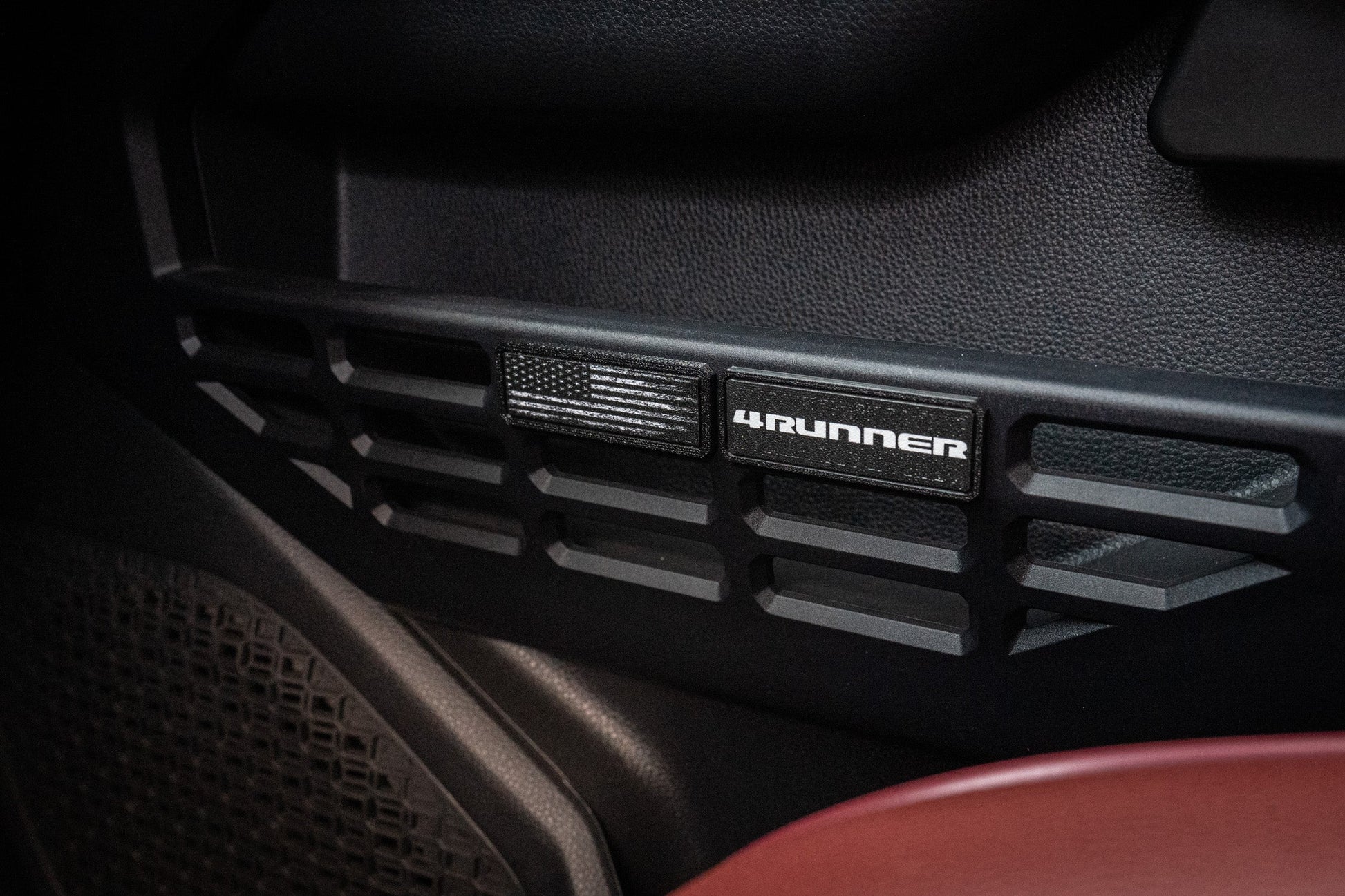 Door Logo Inserts - 2024+ Tacoma / 2025+ 4Runner - 24TC254RDRINS-CUSTOM-24TC254RDRINS-4R-24TC254RDRINS-TACO-24TC254RDRINS-4RHER-24TC254RDRINS-TACOHER-  DRIVEN - 14