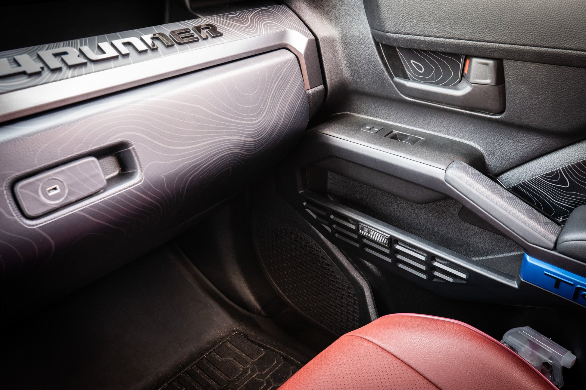 Door Logo Inserts - 2024+ Tacoma / 2025+ 4Runner - 24TC254RDRINS-CUSTOM-24TC254RDRINS-4R-24TC254RDRINS-TACO-24TC254RDRINS-4RHER-24TC254RDRINS-TACOHER-  DRIVEN - 3