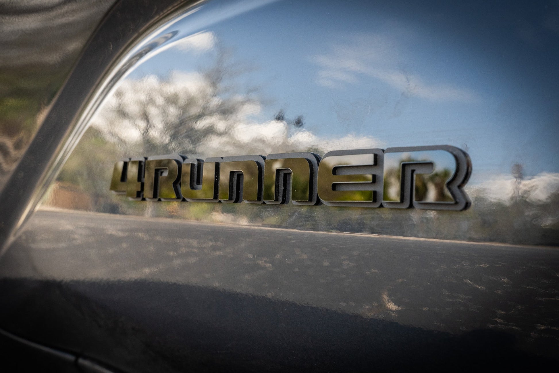 4RUNNER Front Door Emblems (6th Gen Style) - 2025+ 4Runner - 254RUNFTDOOR-4R-  DRIVEN - 1