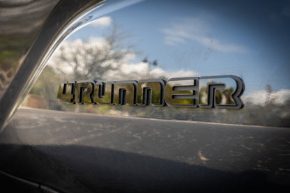 4RUNNER Front Door Emblems (6th Gen Style) - 2025+ 4Runner - 254RUNFTDOOR-4R-  DRIVEN - 1