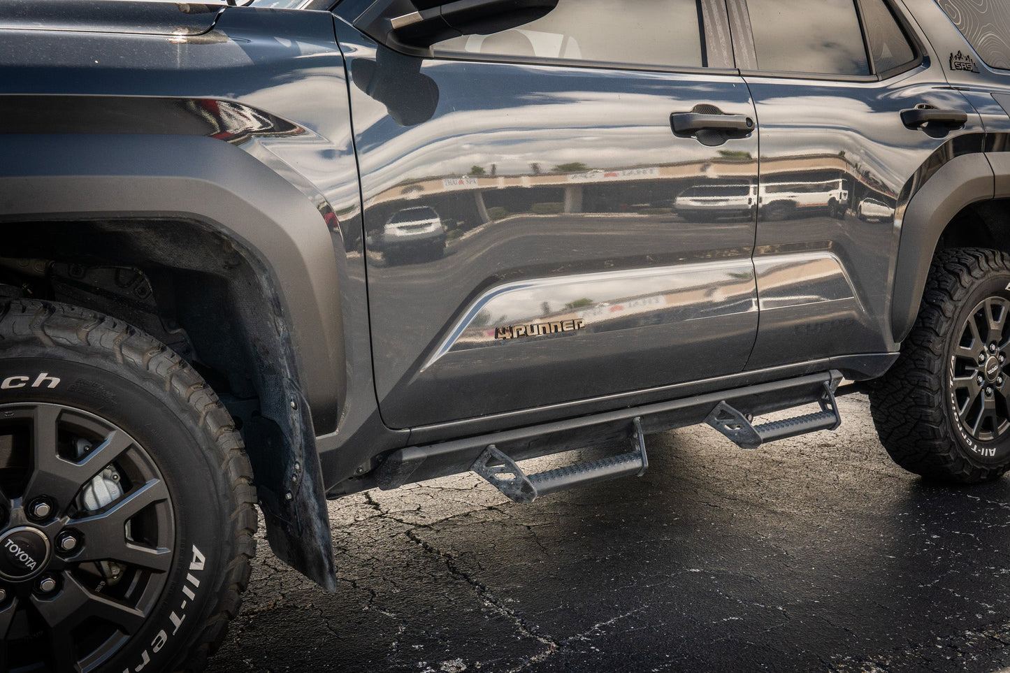 4RUNNER Front Door Emblems (6th Gen Style) - 2025+ 4Runner - 254RUNFTDOOR-4R-  DRIVEN - 8