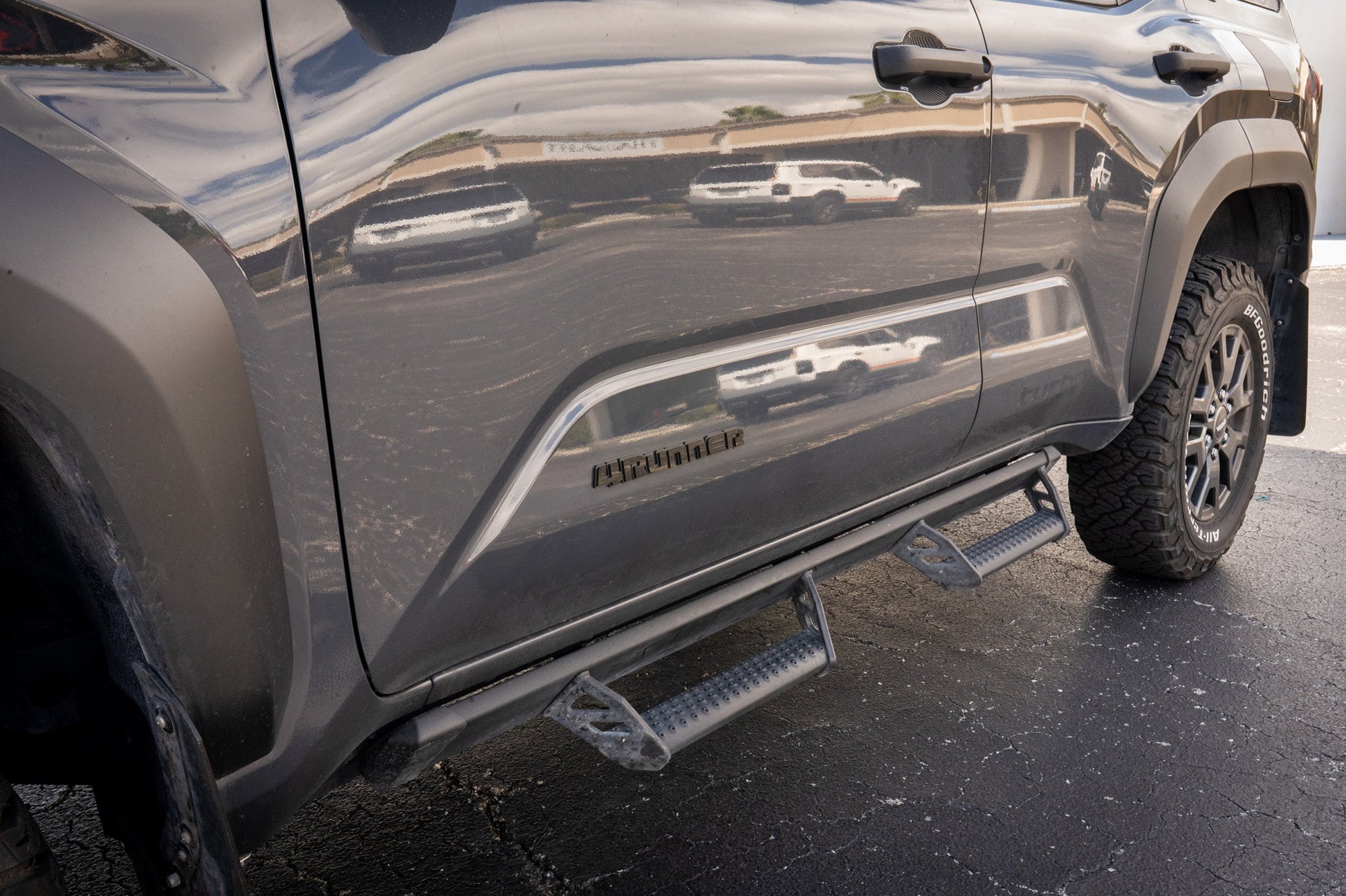 4RUNNER Front Door Emblems (6th Gen Style) - 2025+ 4Runner - 254RUNFTDOOR-4R-  DRIVEN - 5