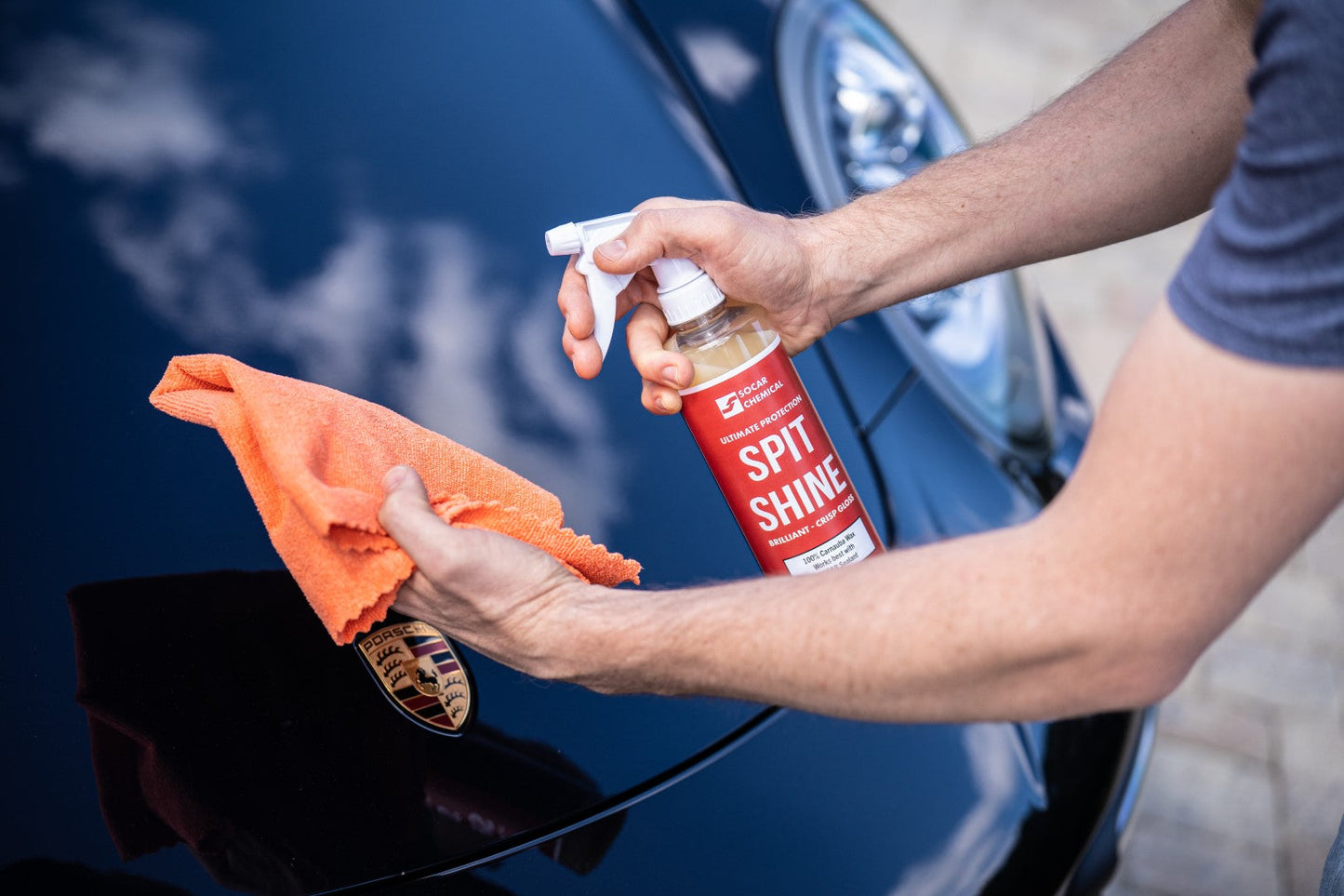 Spit Shine - Carnauba Spray Wax - SCO-SS-1P-  DRIVEN - 6