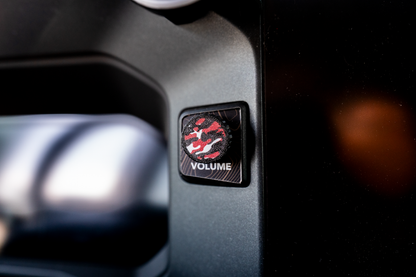Custom Radio Knob - 2024+ Tacoma 8" / Land Cruiser / 2025+ 4Runner 8" - sfbTOY8IN-TP-sfbTOY8IN-BUC-sfbTOY8IN-OUC-sfbTOY8IN-RUC-sfbTOY8IN-BLUC-  DRIVEN - 5
