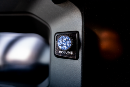 Custom Radio Knob - 2024+ Tacoma 8" / Land Cruiser / 2025+ 4Runner 8" - sfbTOY8IN-TP-sfbTOY8IN-BUC-sfbTOY8IN-OUC-sfbTOY8IN-RUC-sfbTOY8IN-BLUC-  DRIVEN - 6
