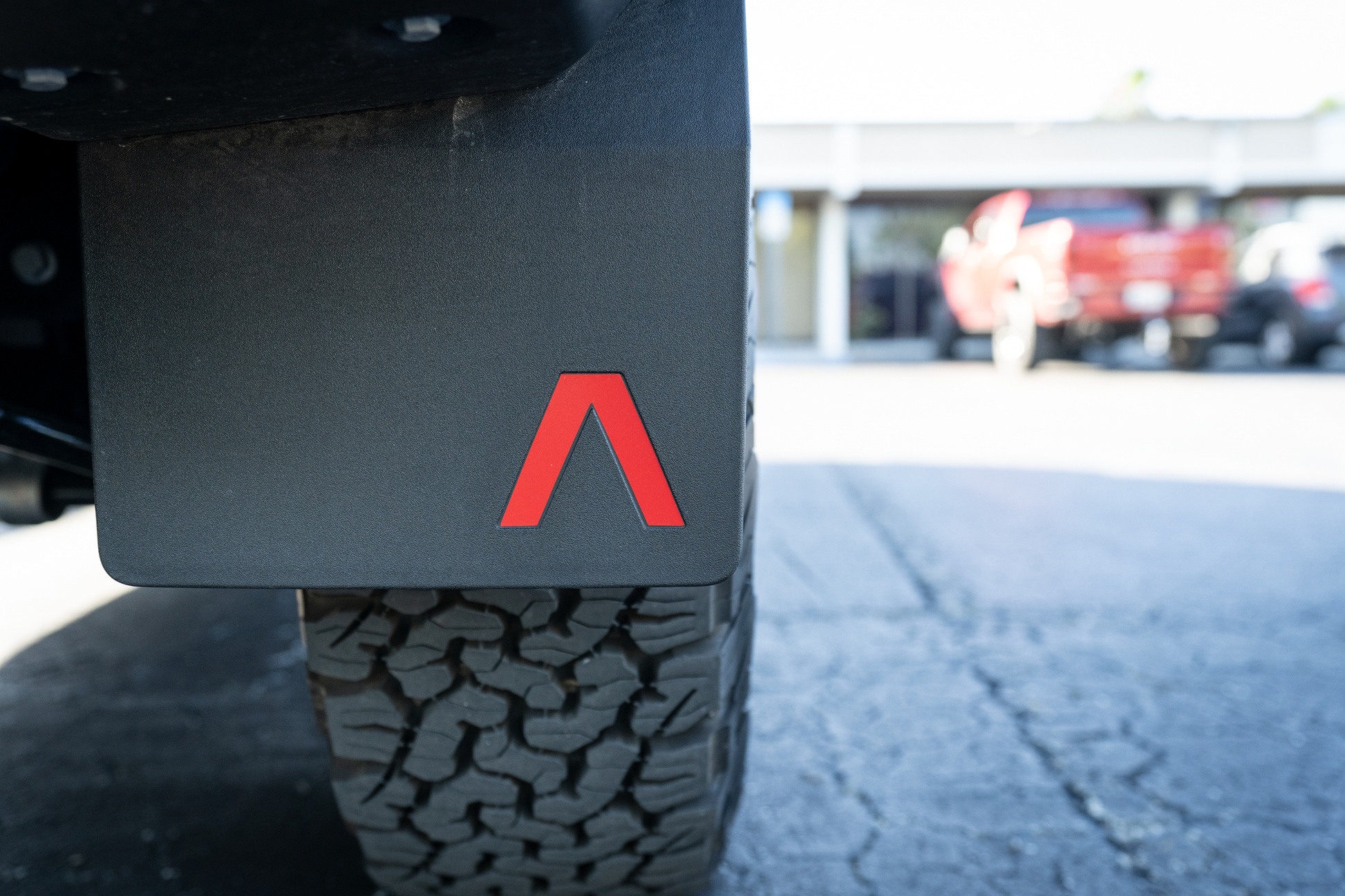 Mud Flap Lambda Logo Inlay - 2024+ Grenadier - 24GRENADIERMF-GB-24GRENADIERMF-MB-24GRENADIERMF-RD-24GRENADIERMF-CODE-24GRENADIERMF-CODETP-  DRIVEN - 2