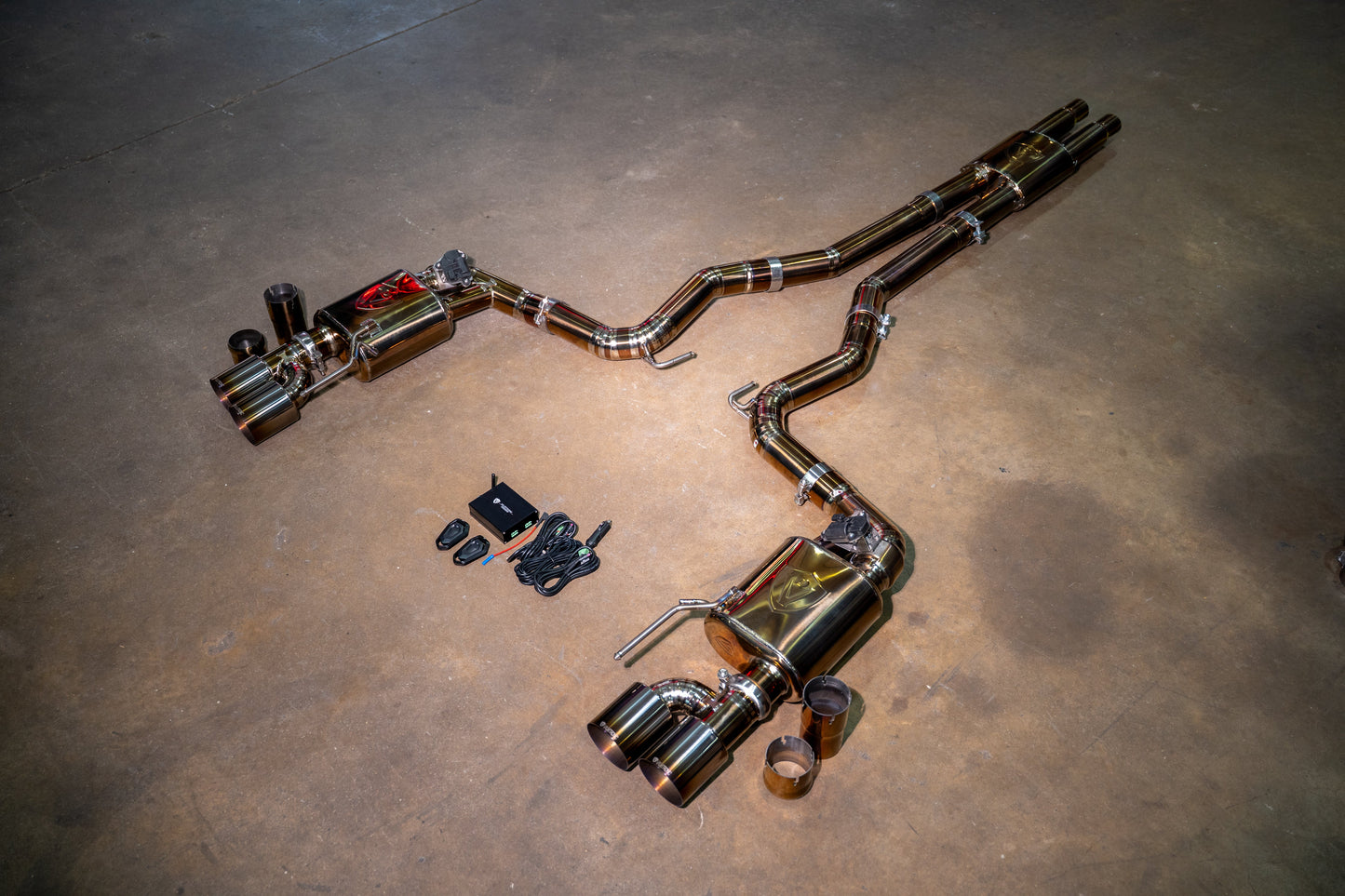 Ford Mustang GT S550 Valved Sport Exhaust System - FRD.S550.S650.VSES.BR-  DRIVEN - 12