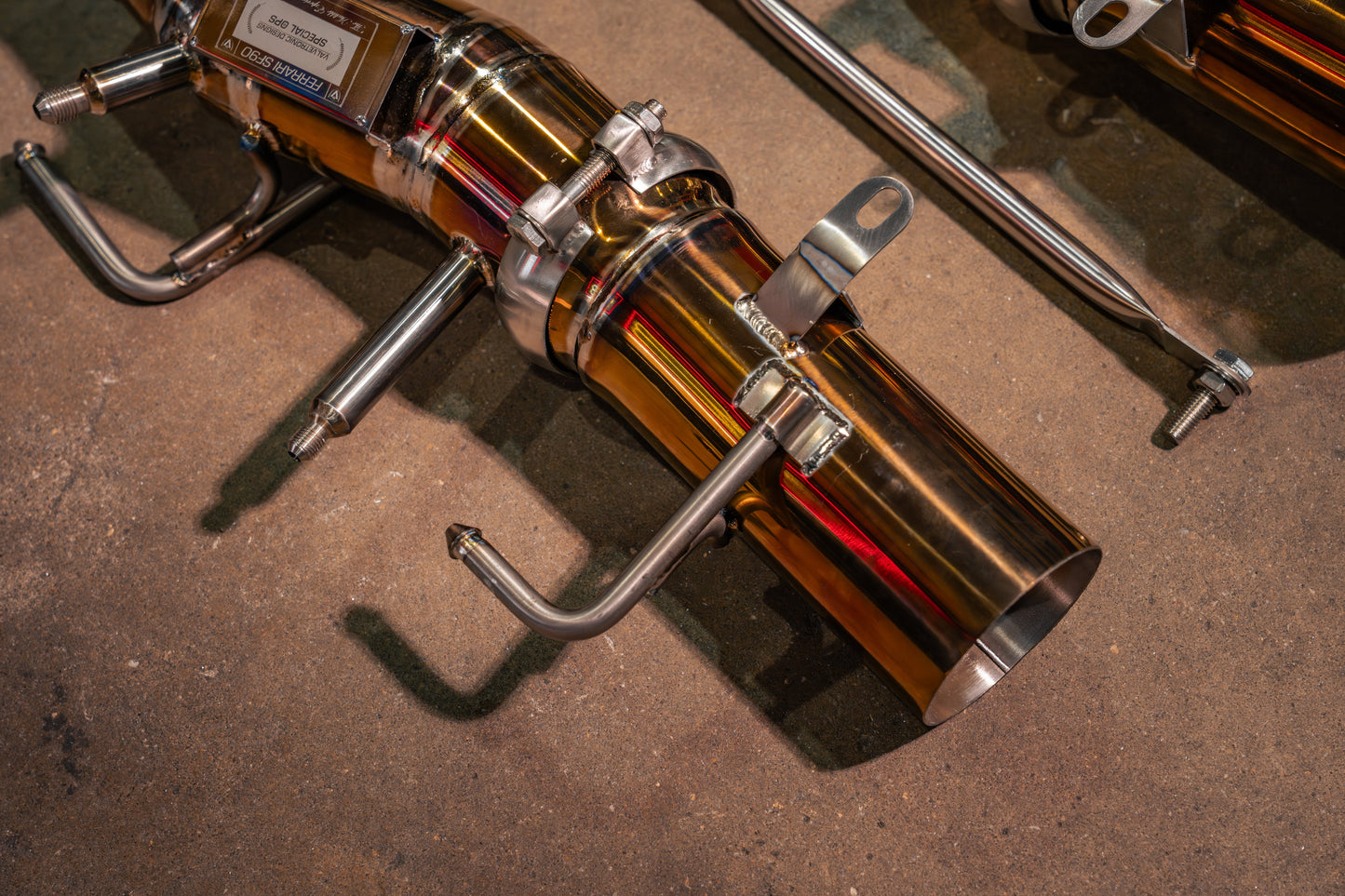 Ferrari SF90 RACE F1 Exhaust System - FER.SF90.F1.VSES.TI-FER.SF90.F1.VSES.FF.TI-  DRIVEN - 3