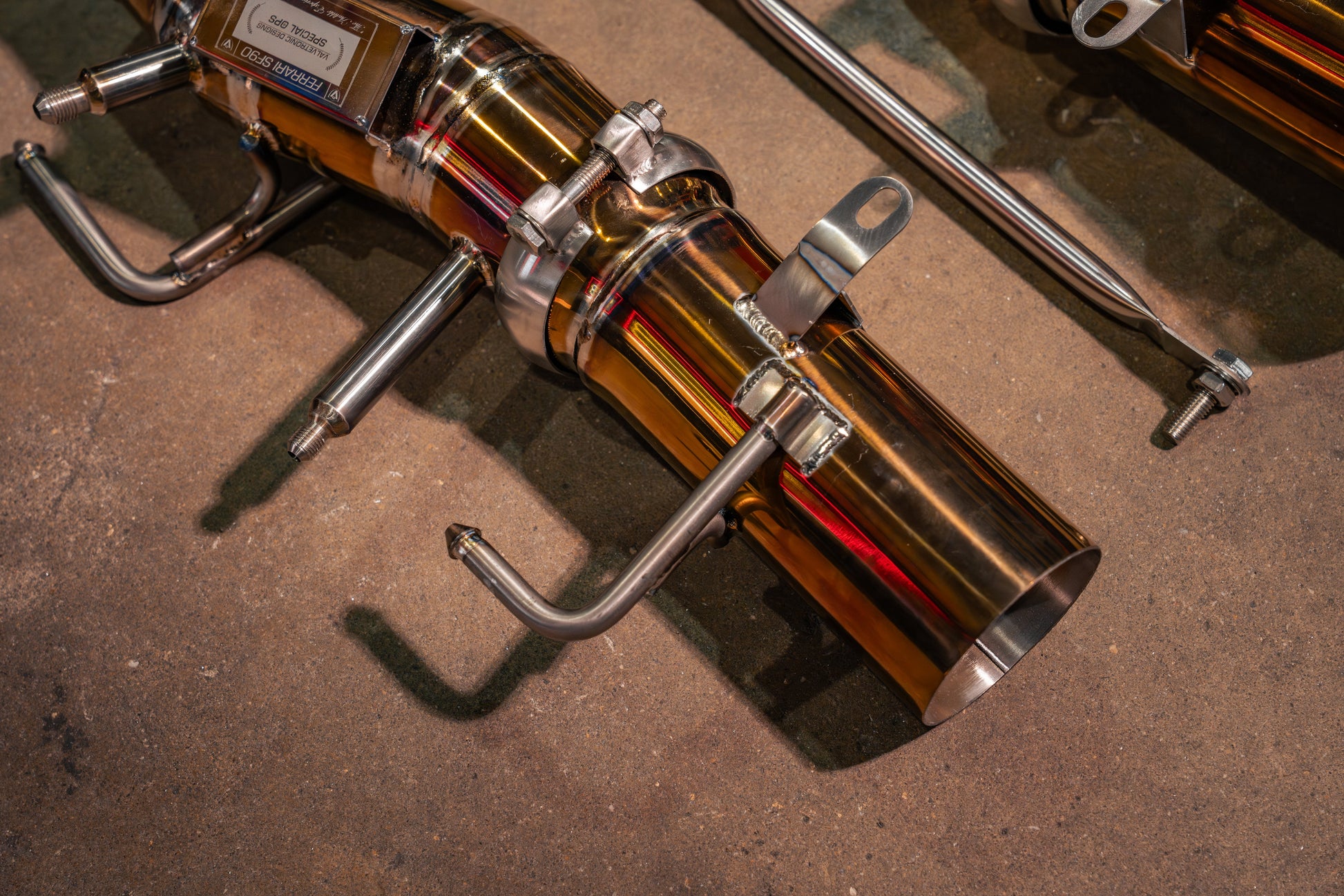 Ferrari SF90 RACE F1 Exhaust System - FER.SF90.F1.VSES.TI-FER.SF90.F1.VSES.FF.TI-  DRIVEN - 3