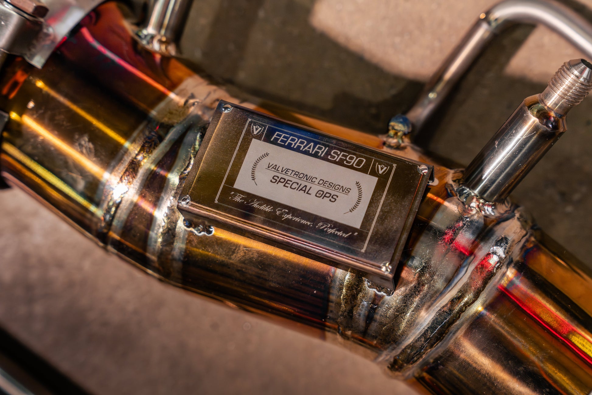 Ferrari SF90 RACE F1 Exhaust System - FER.SF90.F1.VSES.TI-FER.SF90.F1.VSES.FF.TI-  DRIVEN - 4