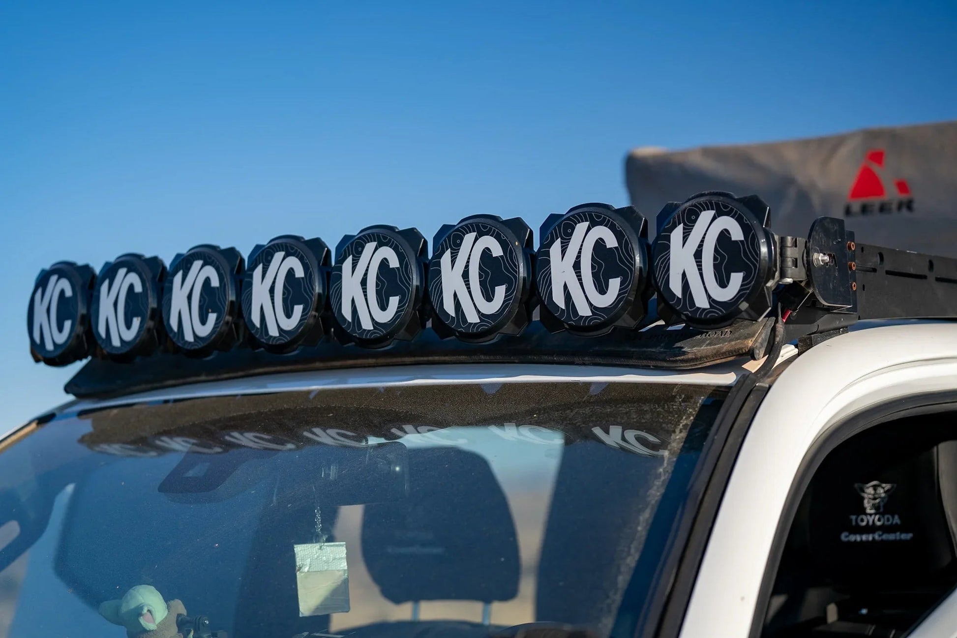 KC HiLITES Pro6 / Titan Gravity Light Cover Topo Overlays (Pair) - Universal - KCHI9.TP.WH.CG-KCHI9.TP.TUSC.CG-KCHI9.TP.WH.RACE-KCHI9.TP.WH.CODE-KCHI9.TP.RACE.CG-  DRIVEN - 5