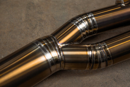 Audi TTRS MK3 Valved Sport Exhaust System - AUD.MK3.VSES.BR-AUD.MK3.VSES.TI-  DRIVEN - 12