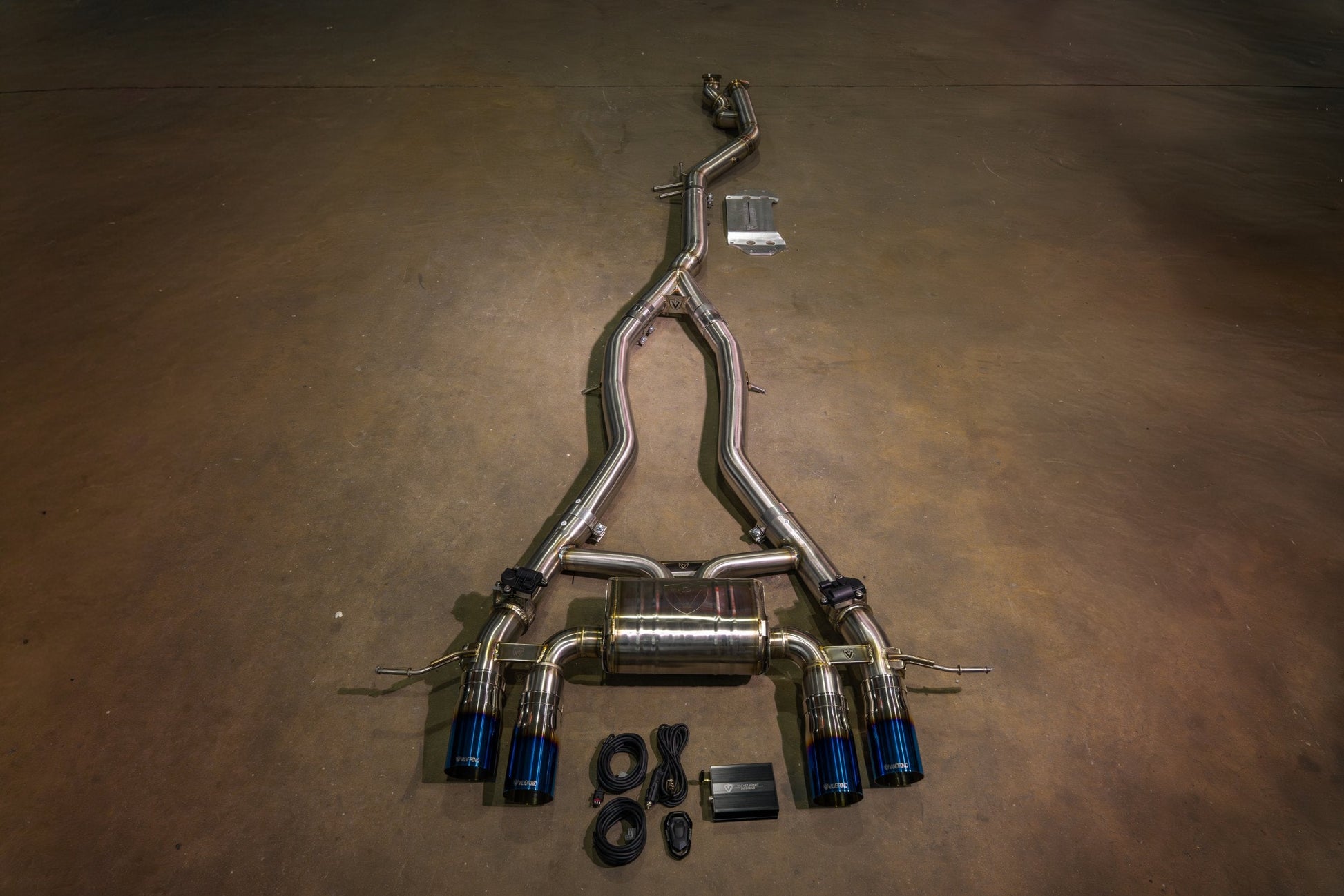 BMW G8x M3 / M4 Valved Sport Exhaust System - BMW.G8X.M3.VSES.BR.BRSH-BMW.G8X.M3.VSES.BR.BRT-BMW.G8X.M3.VSES.BR.BLK-BMW.G8X.M3.VSES.BR.FC-BMW.G8X.M3.VSES.BR.RC-  DRIVEN - 7