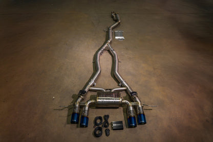 BMW G8x M3 / M4 Valved Sport Exhaust System - BMW.G8X.M3.VSES.BR.BRSH-BMW.G8X.M3.VSES.BR.BRT-BMW.G8X.M3.VSES.BR.BLK-BMW.G8X.M3.VSES.BR.FC-BMW.G8X.M3.VSES.BR.RC-  DRIVEN - 7