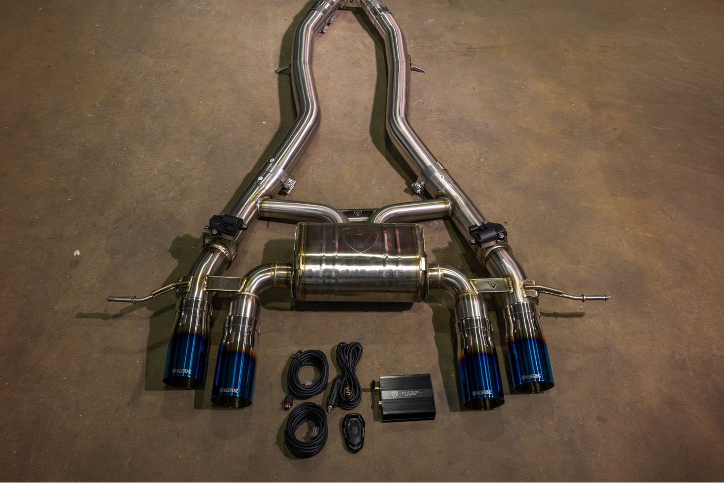 BMW G8x M3 / M4 Valved Sport Exhaust System - BMW.G8X.M3.VSES.BR.BRSH-BMW.G8X.M3.VSES.BR.BRT-BMW.G8X.M3.VSES.BR.BLK-BMW.G8X.M3.VSES.BR.FC-BMW.G8X.M3.VSES.BR.RC-  DRIVEN - 25