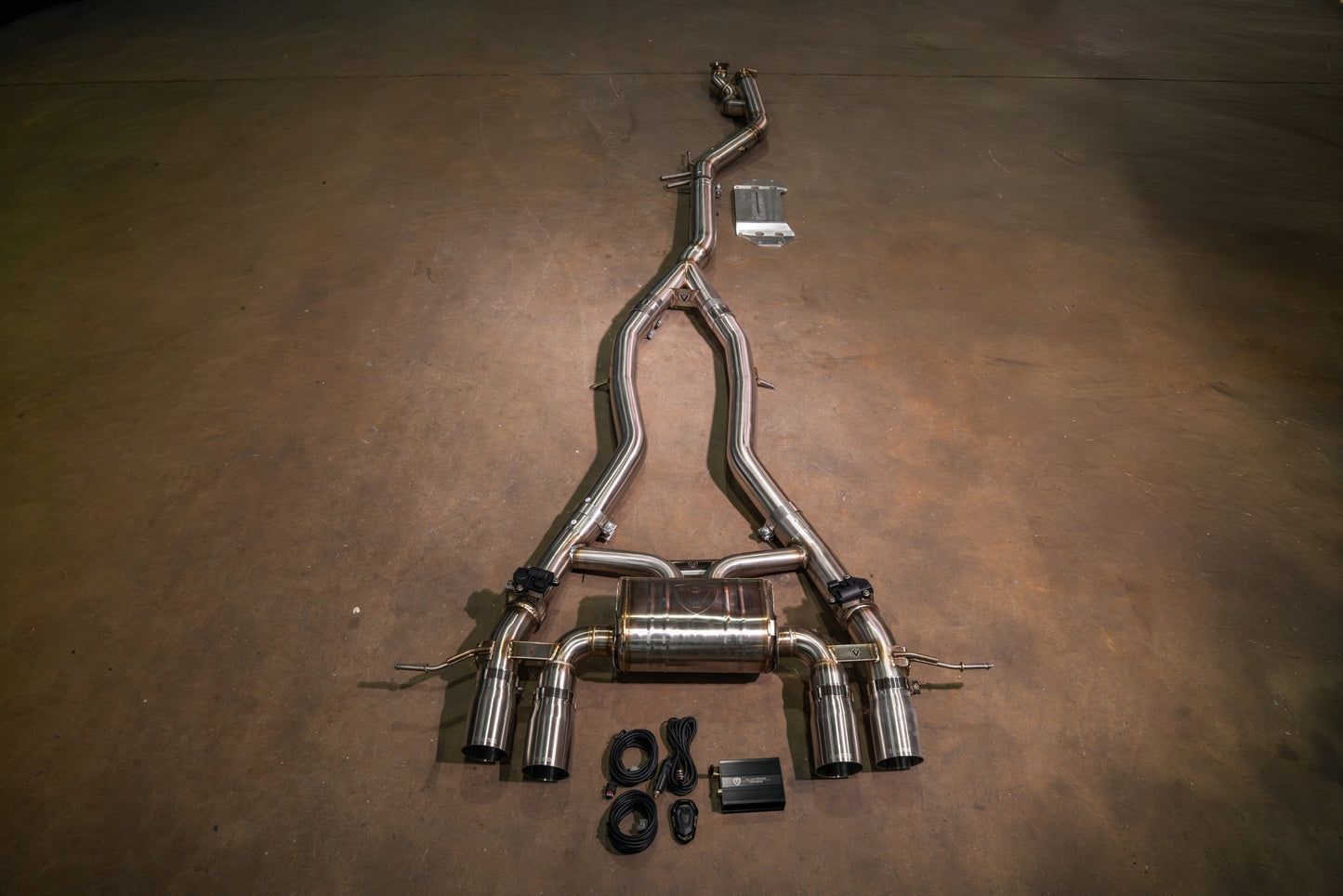 BMW G8x M3 / M4 Valved Sport Exhaust System - BMW.G8X.M3.VSES.BR.BRSH-BMW.G8X.M3.VSES.BR.BRT-BMW.G8X.M3.VSES.BR.BLK-BMW.G8X.M3.VSES.BR.FC-BMW.G8X.M3.VSES.BR.RC-  DRIVEN - 18