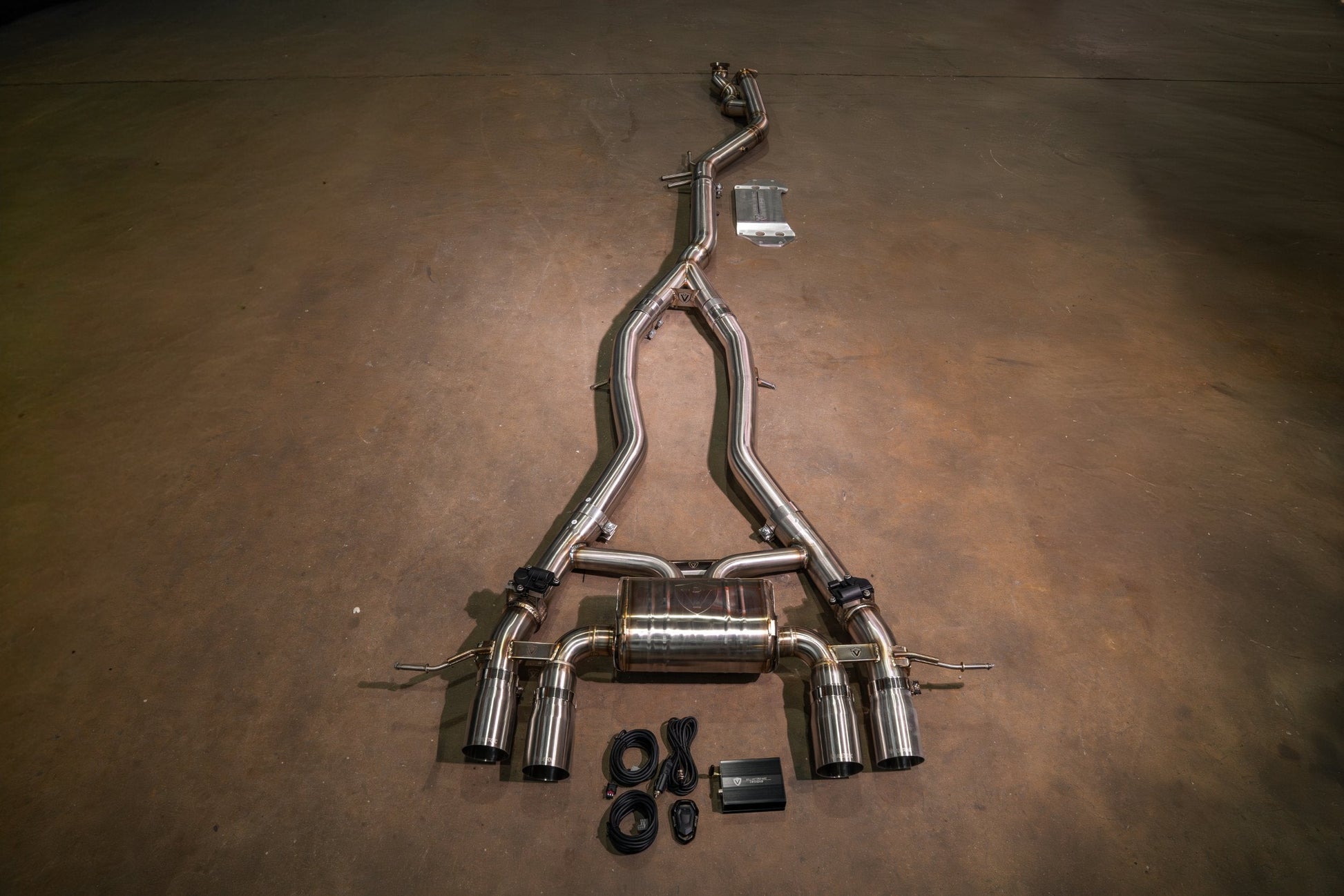 BMW G8x M3 / M4 Valved Sport Exhaust System - BMW.G8X.M3.VSES.BR.BRSH-BMW.G8X.M3.VSES.BR.BRT-BMW.G8X.M3.VSES.BR.BLK-BMW.G8X.M3.VSES.BR.FC-BMW.G8X.M3.VSES.BR.RC-  DRIVEN - 18