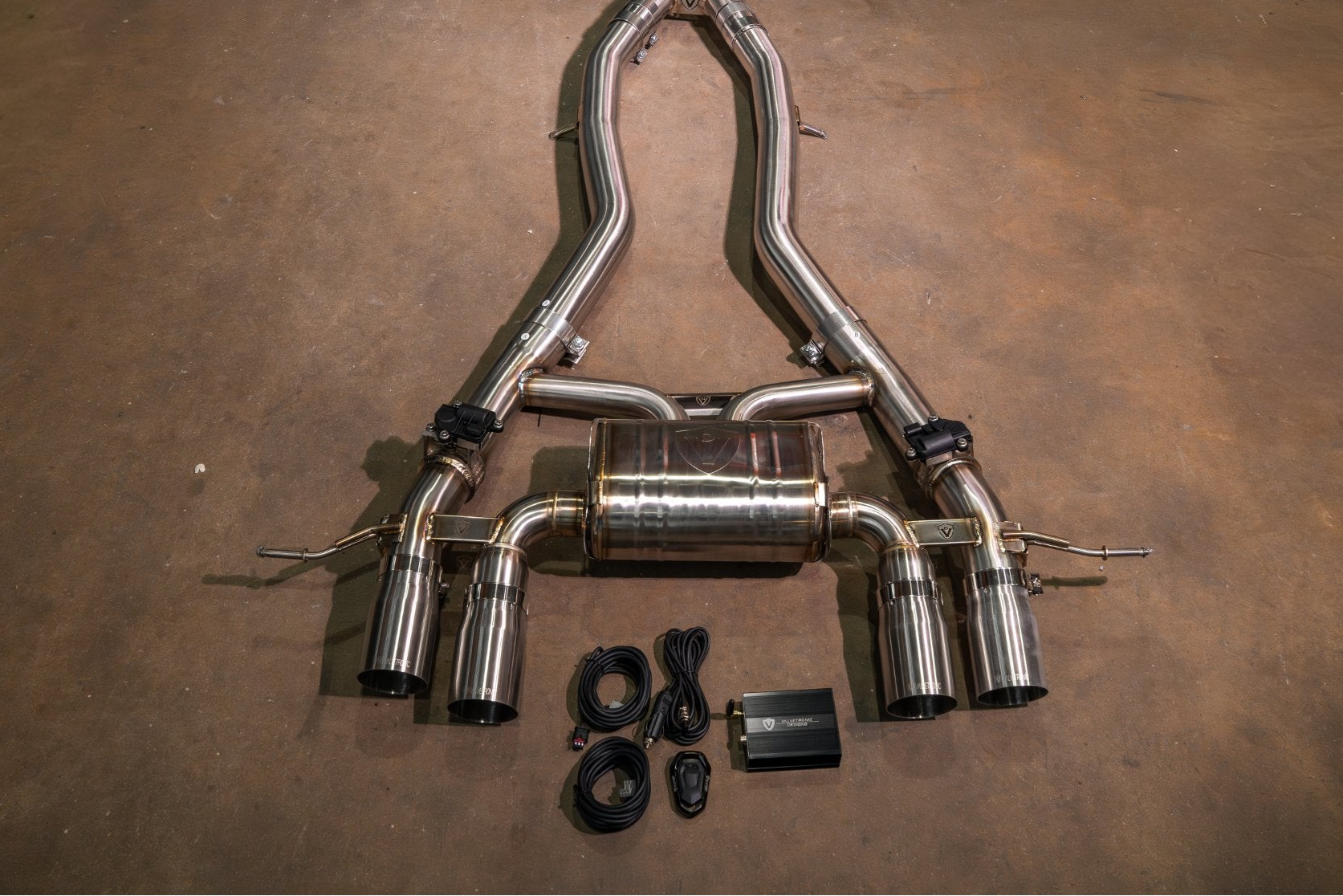 BMW G8x M3 / M4 Valved Sport Exhaust System - BMW.G8X.M3.VSES.BR.BRSH-BMW.G8X.M3.VSES.BR.BRT-BMW.G8X.M3.VSES.BR.BLK-BMW.G8X.M3.VSES.BR.FC-BMW.G8X.M3.VSES.BR.RC-  DRIVEN - 22