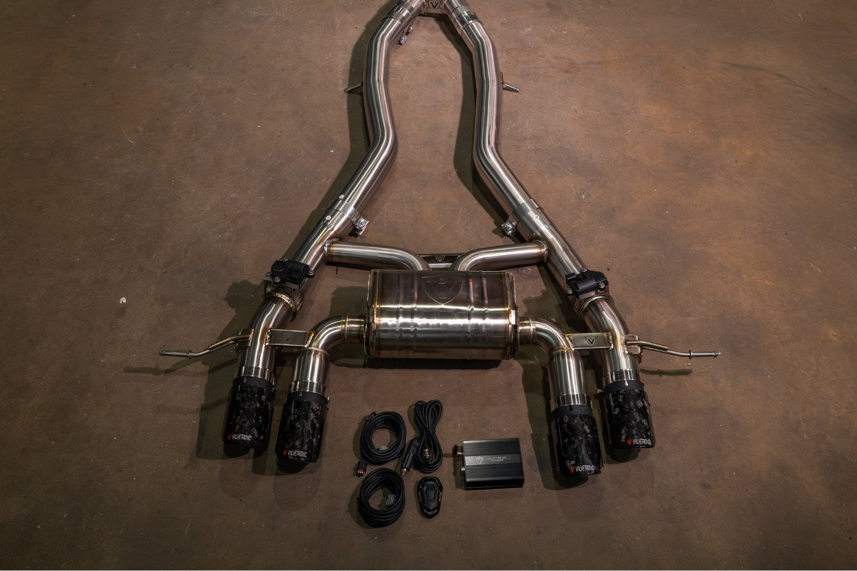 BMW G8x M3 / M4 Valved Sport Exhaust System - BMW.G8X.M3.VSES.BR.BRSH-BMW.G8X.M3.VSES.BR.BRT-BMW.G8X.M3.VSES.BR.BLK-BMW.G8X.M3.VSES.BR.FC-BMW.G8X.M3.VSES.BR.RC-  DRIVEN - 24
