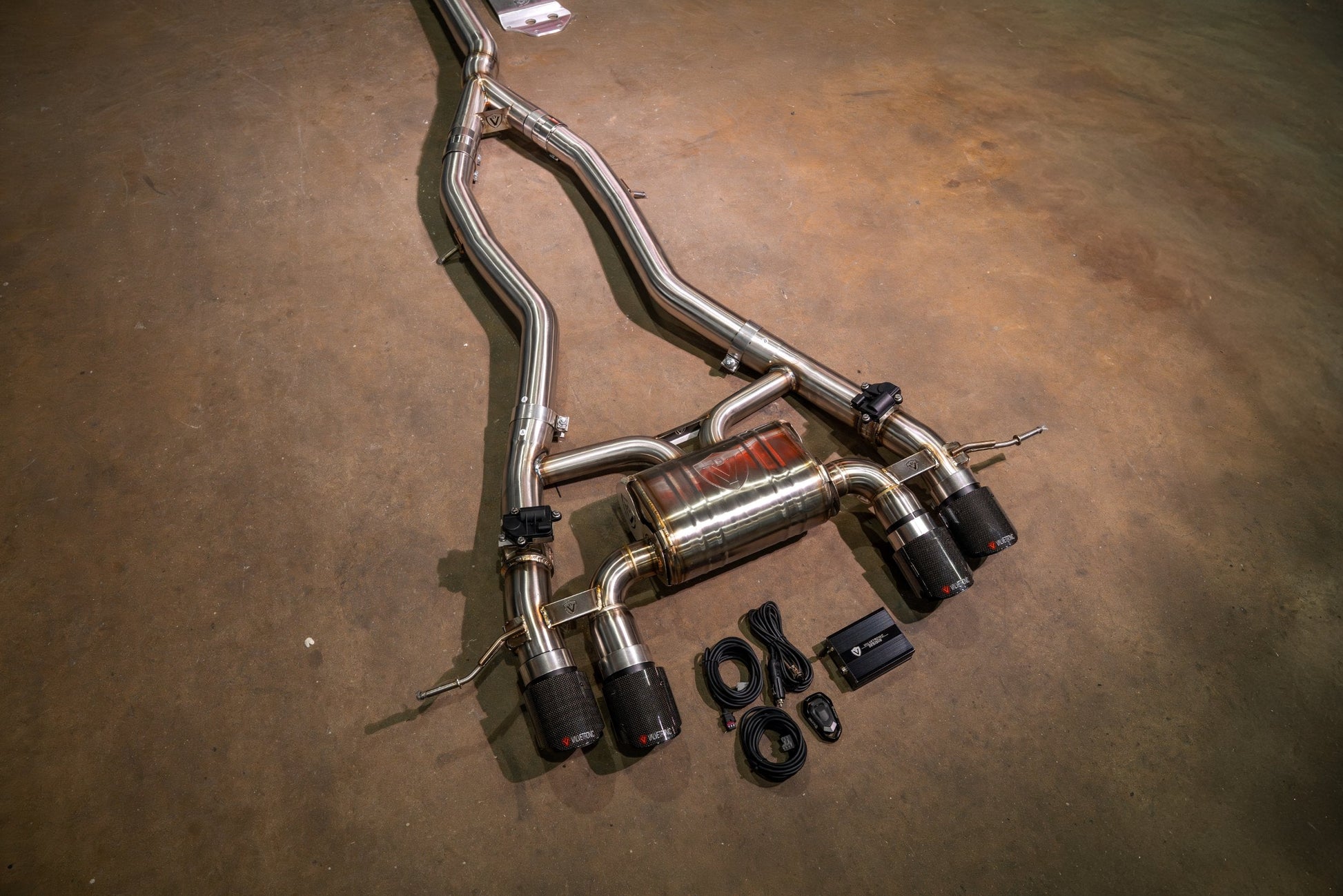 BMW G8x M3 / M4 Valved Sport Exhaust System - BMW.G8X.M3.VSES.BR.BRSH-BMW.G8X.M3.VSES.BR.BRT-BMW.G8X.M3.VSES.BR.BLK-BMW.G8X.M3.VSES.BR.FC-BMW.G8X.M3.VSES.BR.RC-  DRIVEN - 17