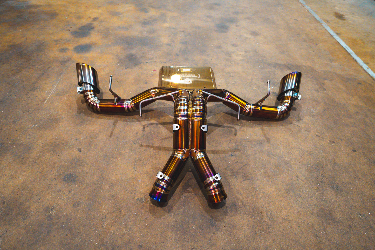 Mclaren 570S / 620R F1 Race Exhaust System - MAC.570S.F1.TI-MAC.570S.F1.FF.TI-  DRIVEN - 3