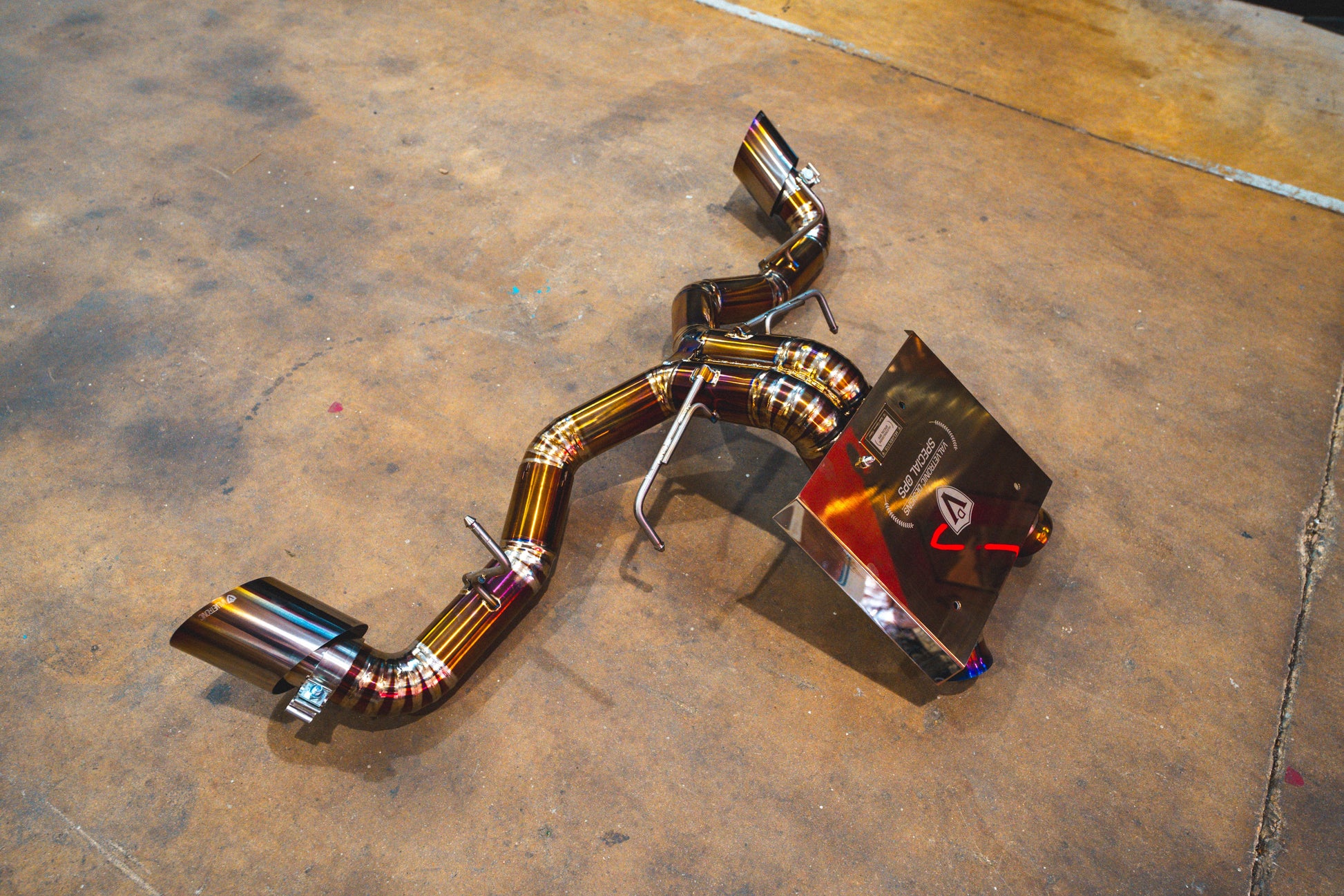 Mclaren 570S / 620R F1 Race Exhaust System - MAC.570S.F1.TI-MAC.570S.F1.FF.TI-  DRIVEN - 7