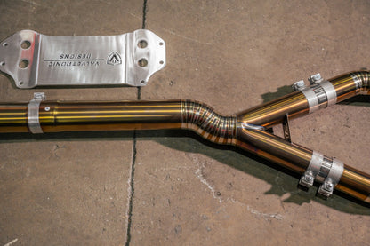 BMW G8x M3 / M4 Valved Sport Exhaust System - BMW.G8X.M3.VSES.BR.BRSH-BMW.G8X.M3.VSES.BR.BRT-BMW.G8X.M3.VSES.BR.BLK-BMW.G8X.M3.VSES.BR.FC-BMW.G8X.M3.VSES.BR.RC-  DRIVEN - 28