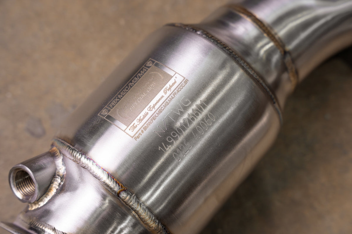 BMW F80/F82/F83/F87C M2C / M3 / M4 400 Cell Catted Downpipes