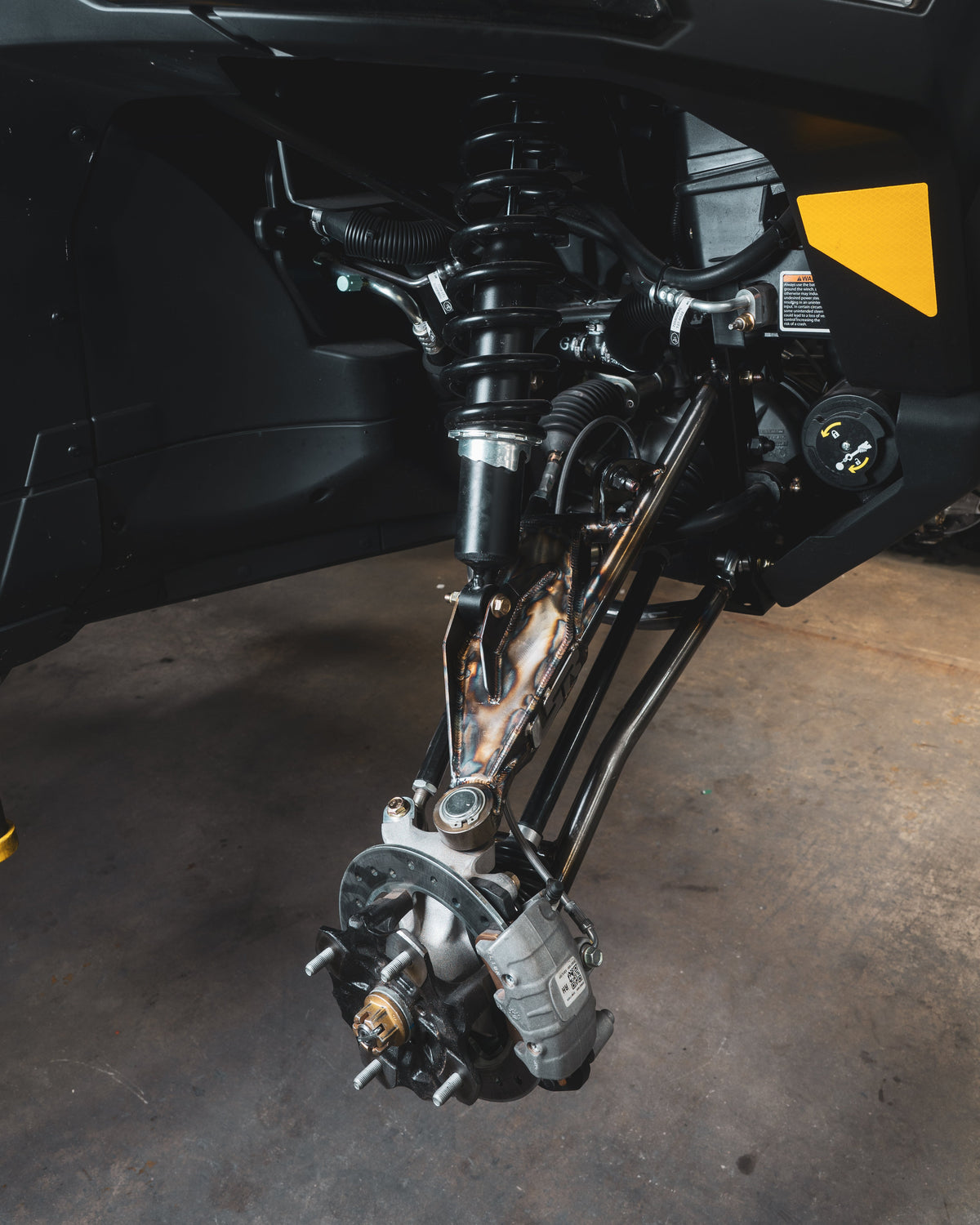CAN AM DEFENDER COMPLETE FRONT AND REAR A-ARM KIT - 51-10781001-  DRIVEN - 7