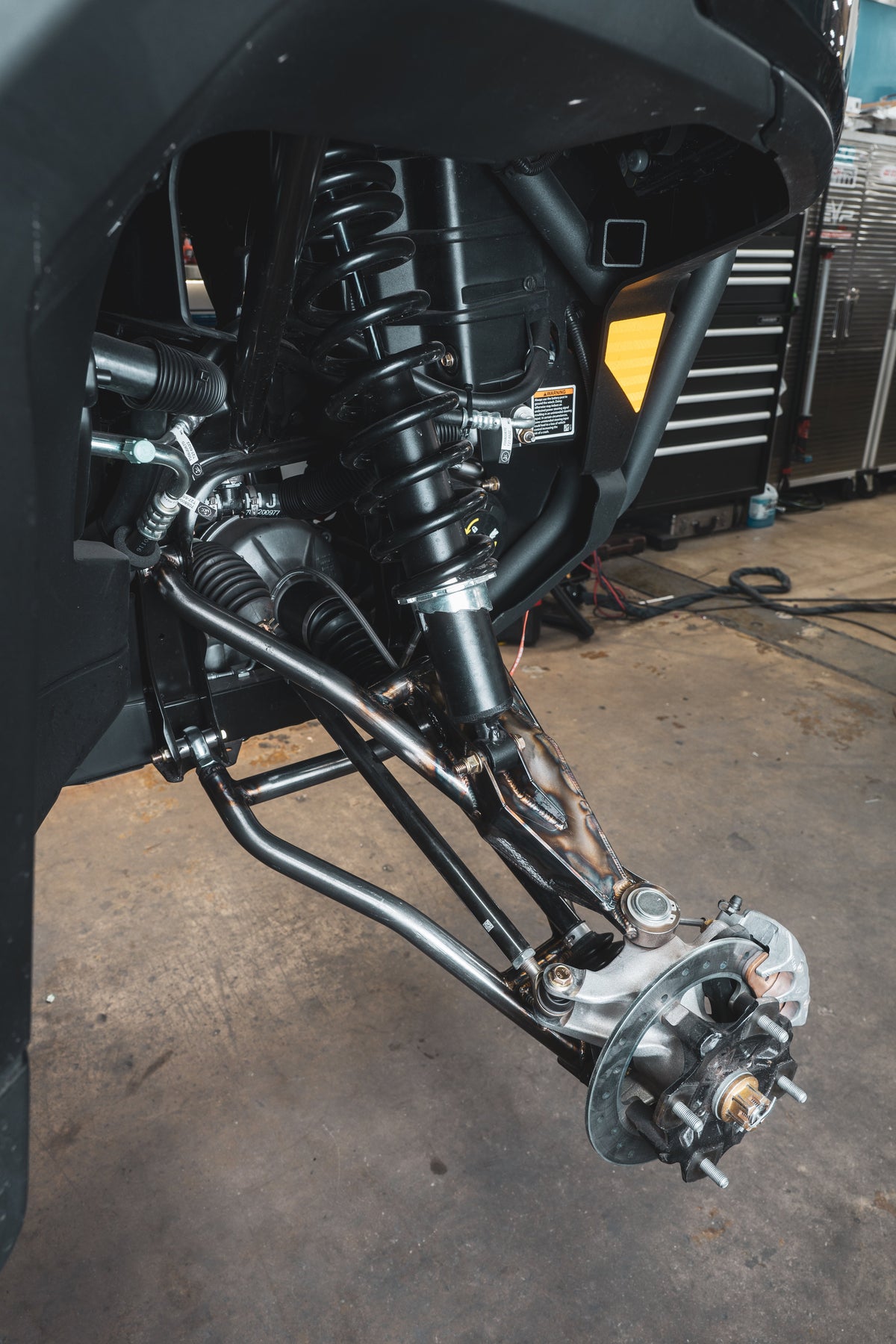 CAN AM DEFENDER COMPLETE FRONT AND REAR A-ARM KIT - 51-10781001-  DRIVEN - 8