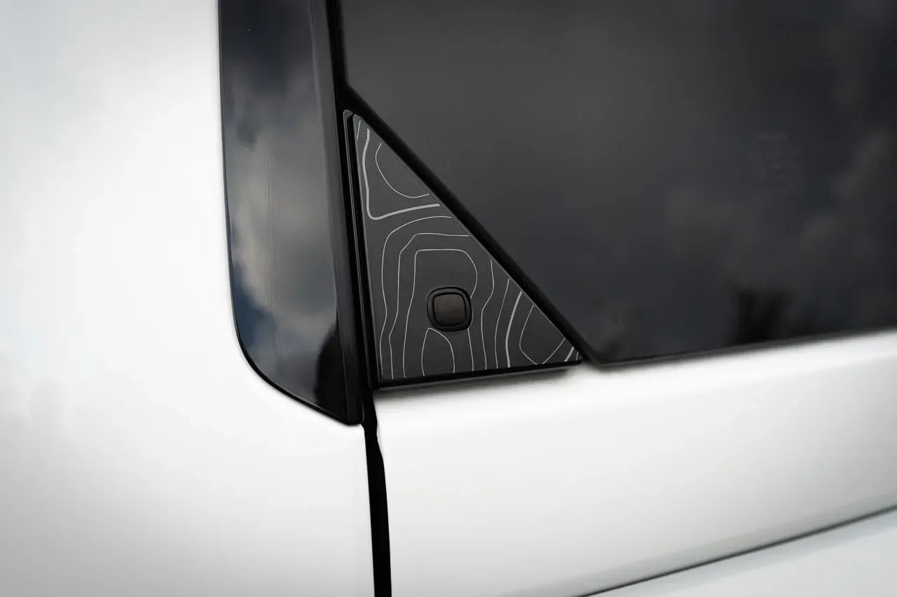 Topo Rear Glass Button Trim Overlay - 2024+ Land Cruiser / GX 550 - LC250TRI-HB-LC250TRI-A51-LC250TRI-CG-LC250TRI-CY-LC250TRI-DS-  DRIVEN - 8