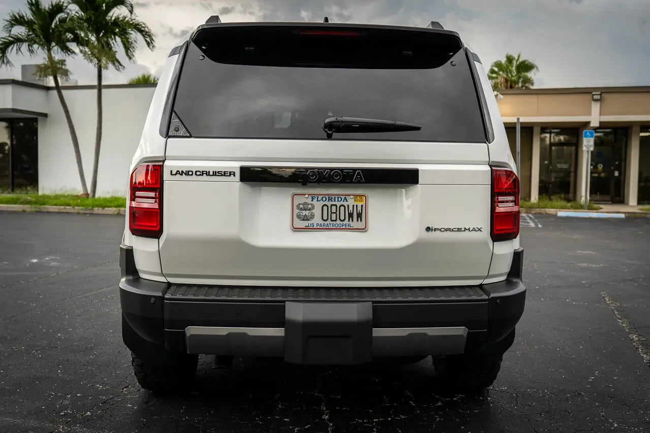 Topo Rear Glass Button Trim Overlay - 2024+ Land Cruiser / GX 550 - LC250TRI-HB-LC250TRI-A51-LC250TRI-CG-LC250TRI-CY-LC250TRI-DS-  DRIVEN - 6