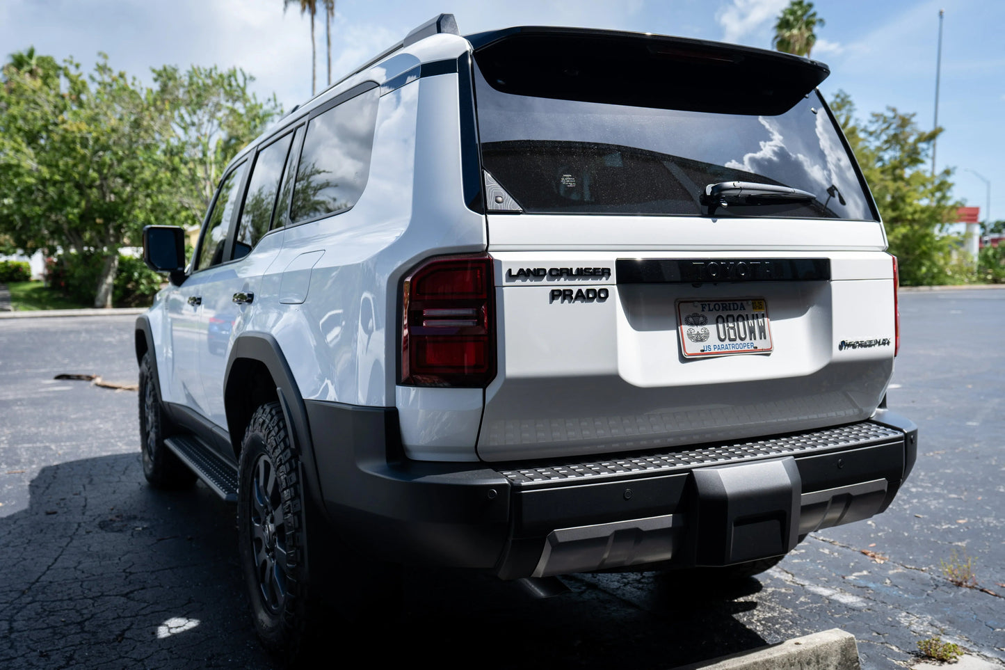 Black Prado Emblem - 2024+ Land Cruiser - 24LC250-PRADOR-  DRIVEN - 3
