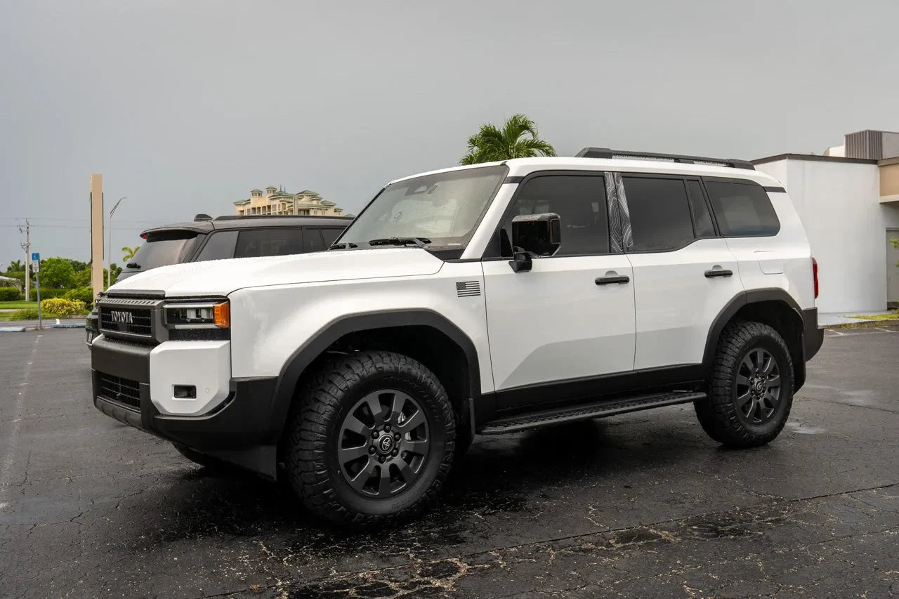 Topographic B Pillar Overlays - 2024+ Land Cruiser / GX 550 - 24LC250BPILLAR-WH-24LC250BPILLAR-ARG-24LC250BPILLAR-CBNG-24LC250BPILLAR-CG-24LC250BPILLAR-DS-  DRIVEN - 4