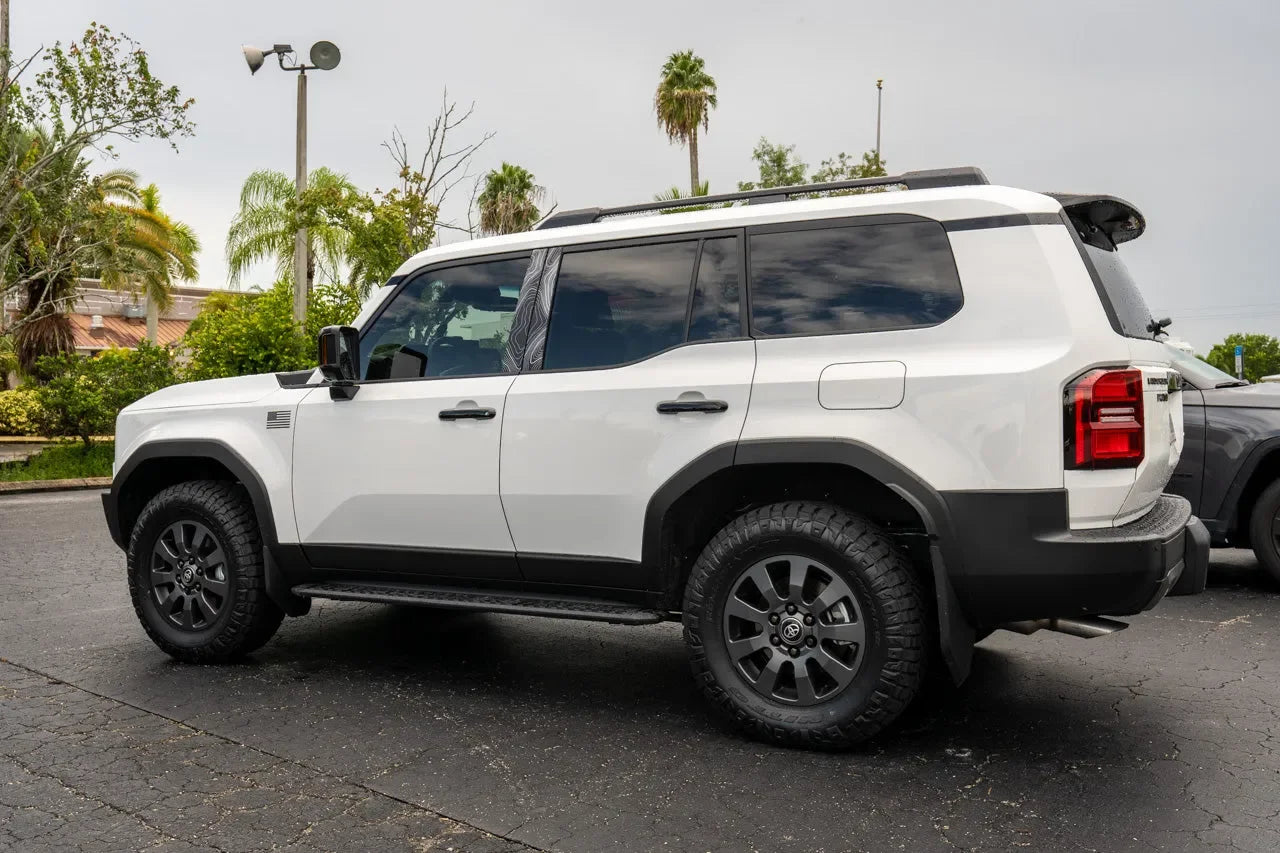 Topographic B Pillar Overlays - 2024+ Land Cruiser / GX 550 - 24LC250BPILLAR-WH-24LC250BPILLAR-ARG-24LC250BPILLAR-CBNG-24LC250BPILLAR-CG-24LC250BPILLAR-DS-  DRIVEN - 2