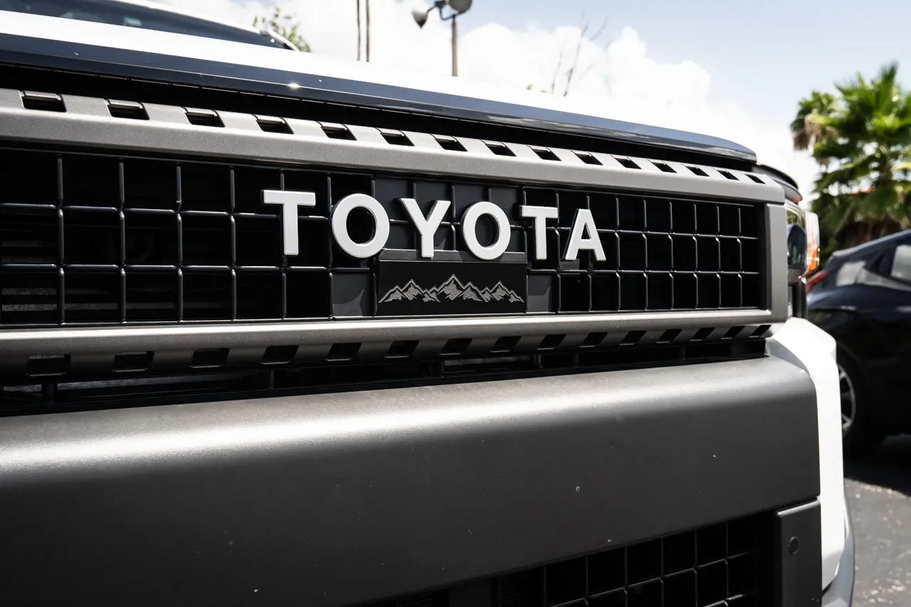 Acrylic Front Grille Emblem - 2024+ Land Cruiser - 24LC250-FG-MTN-24LC250-FG-LC-24LC250-FG-TEQ-24LC250-FG-CUS-  DRIVEN - 5