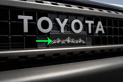 Acrylic Front Grille Emblem - 2024+ Land Cruiser - 24LC250-FG-MTN-24LC250-FG-LC-24LC250-FG-TEQ-24LC250-FG-CUS-  DRIVEN - 1