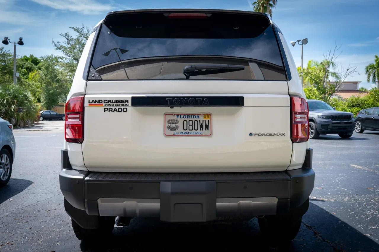 1958 Edition LC250 Acrylic Laser Series Tailgate Badge - 2024+ Land Cruiser - 24LC250-1958B-  DRIVEN - 4