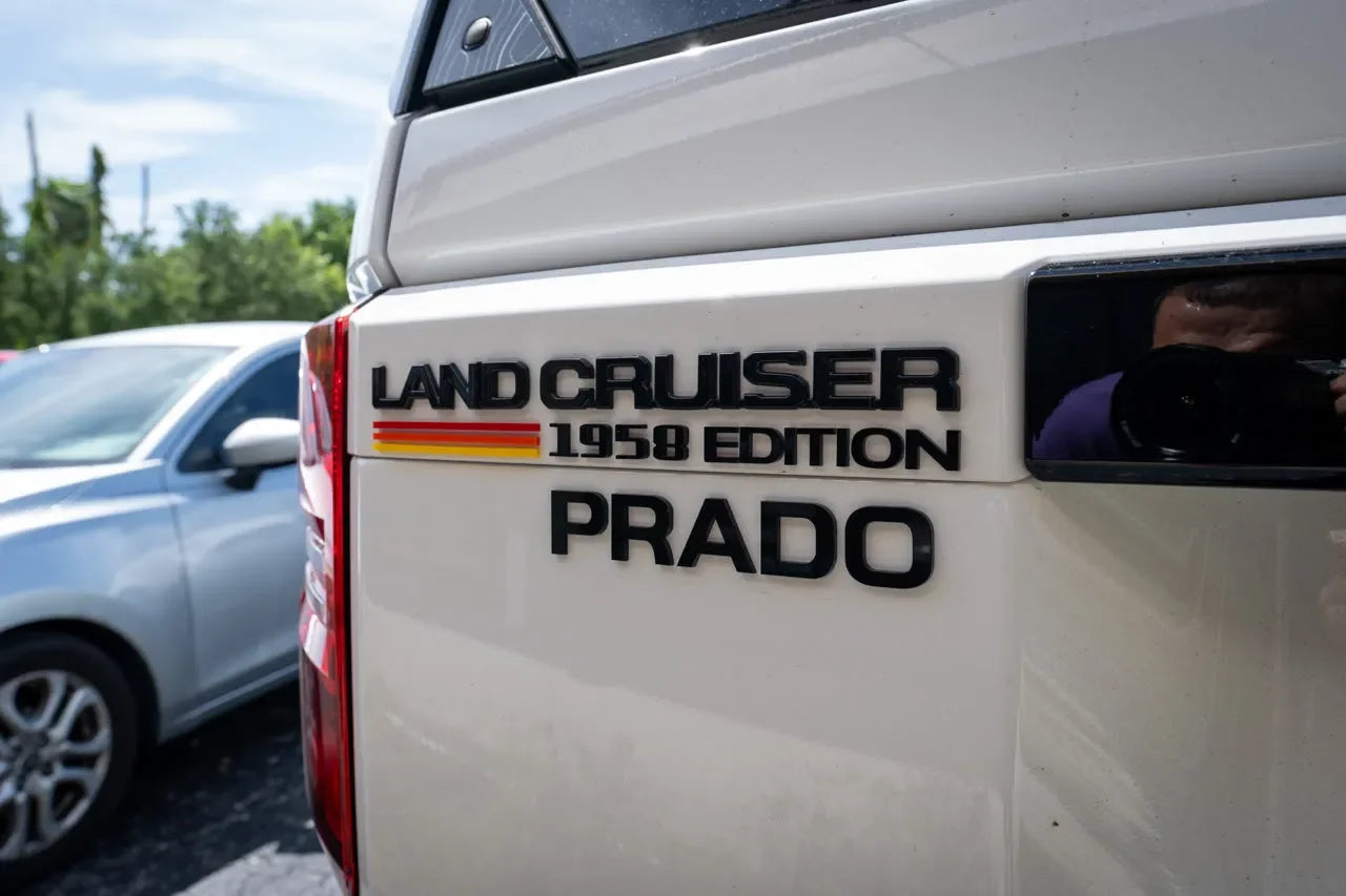 1958 Edition LC250 Acrylic Laser Series Tailgate Badge - 2024+ Land Cruiser - 24LC250-1958B-  DRIVEN - 3