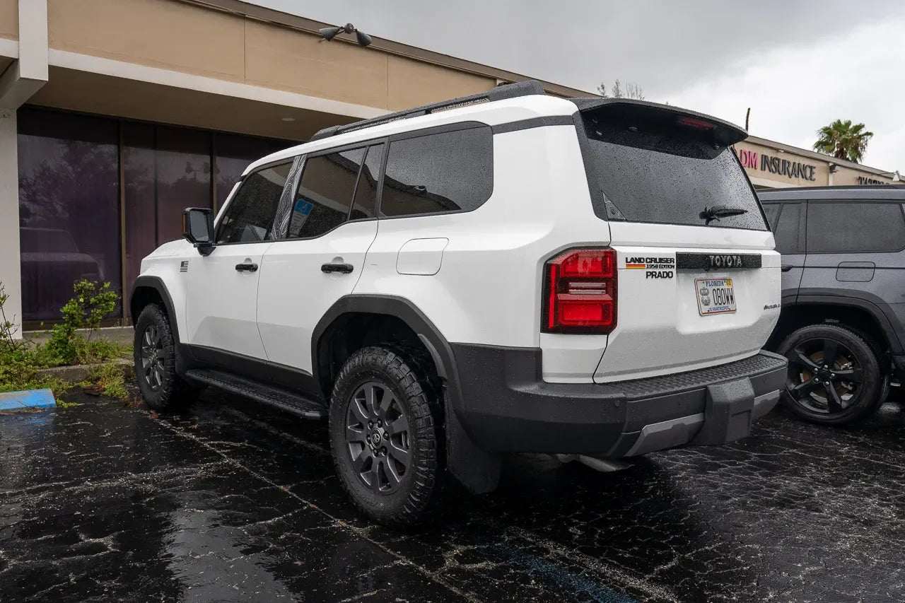 "TOYOTA" Topo Rear Tailgate Emblem Overlays - 2024+ Land Cruiser - 24LC250-RT-TOYOTA-TPWH-24LC250-RT-TOYOTA-TPHB-24LC250-RT-TOYOTA-TPVB-24LC250-RT-TOYOTA-TPAG-24LC250-RT-TOYOTA-TPSO-  DRIVEN - 5