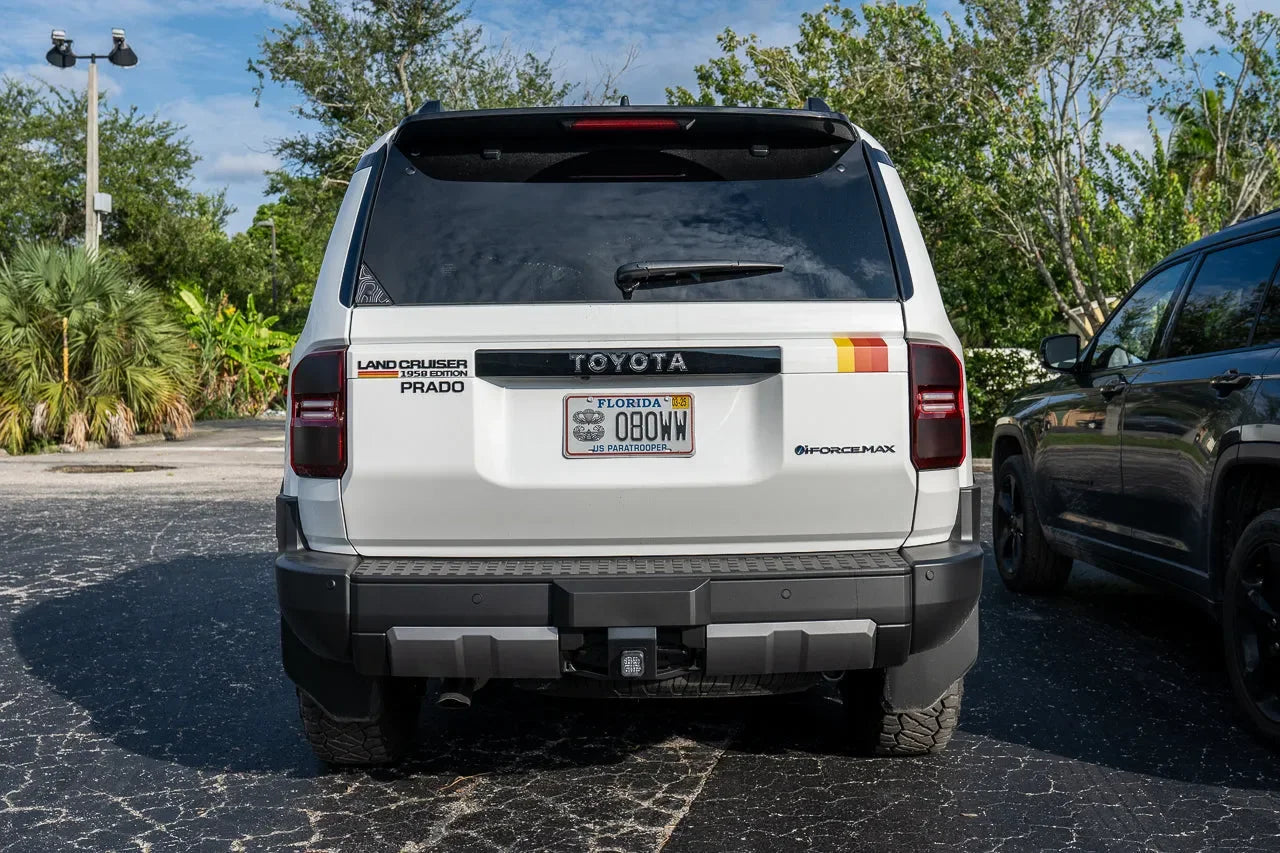 Heritage Retro TRD Style Tailgate Stripes - 2024+ Land Cruiser - 24LANDCRUISERTLG-TRD-M-24LANDCRUISERTLG-TRD-G-  DRIVEN - 3