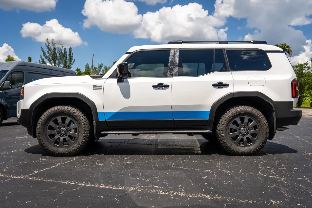 Lower Door Protector (Solid Colors) - 2024+ Land Cruiser - 24LANDCRUISERLWDR-MB-24LANDCRUISERLWDR-GB-24LANDCRUISERLWDR-BL-24LANDCRUISERLWDR-HB-24LANDCRUISERLWDR-OR-  DRIVEN - 3