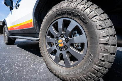 OEM Wheel Cap Overlays - 2024+ Land Cruiser / Tacoma / 2025+ 4Runner - 24LANDCRUISERWC-TYHER-24LANDCRUISERWC-WHBKM-24LANDCRUISERWC-BKM-  DRIVEN - 5