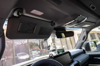 Sun Visor Warning Overlays - 2024+ Land Cruiser / GX 550 - 24TOYLCSUNV-MB-24TOYLCSUNV-3DB-  DRIVEN - 4