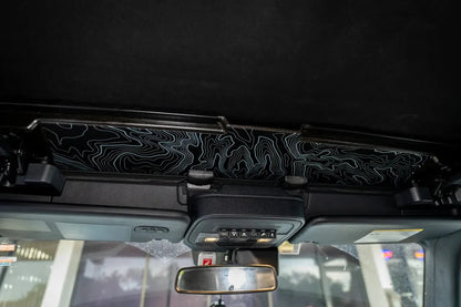 Topo Soft Top Bronco Panel Overlay - 2021+ Bronco Factory Soft Top - 21BRNSFTTOPPANEL-TPAMBL-21BRNSFTTOPPANEL-TPA51L-21BRNSFTTOPPANEL-TPAZL-21BRNSFTTOPPANEL-TPCGL-21BRNSFTTOPPANEL-TPCBNL-  DRIVEN - 8