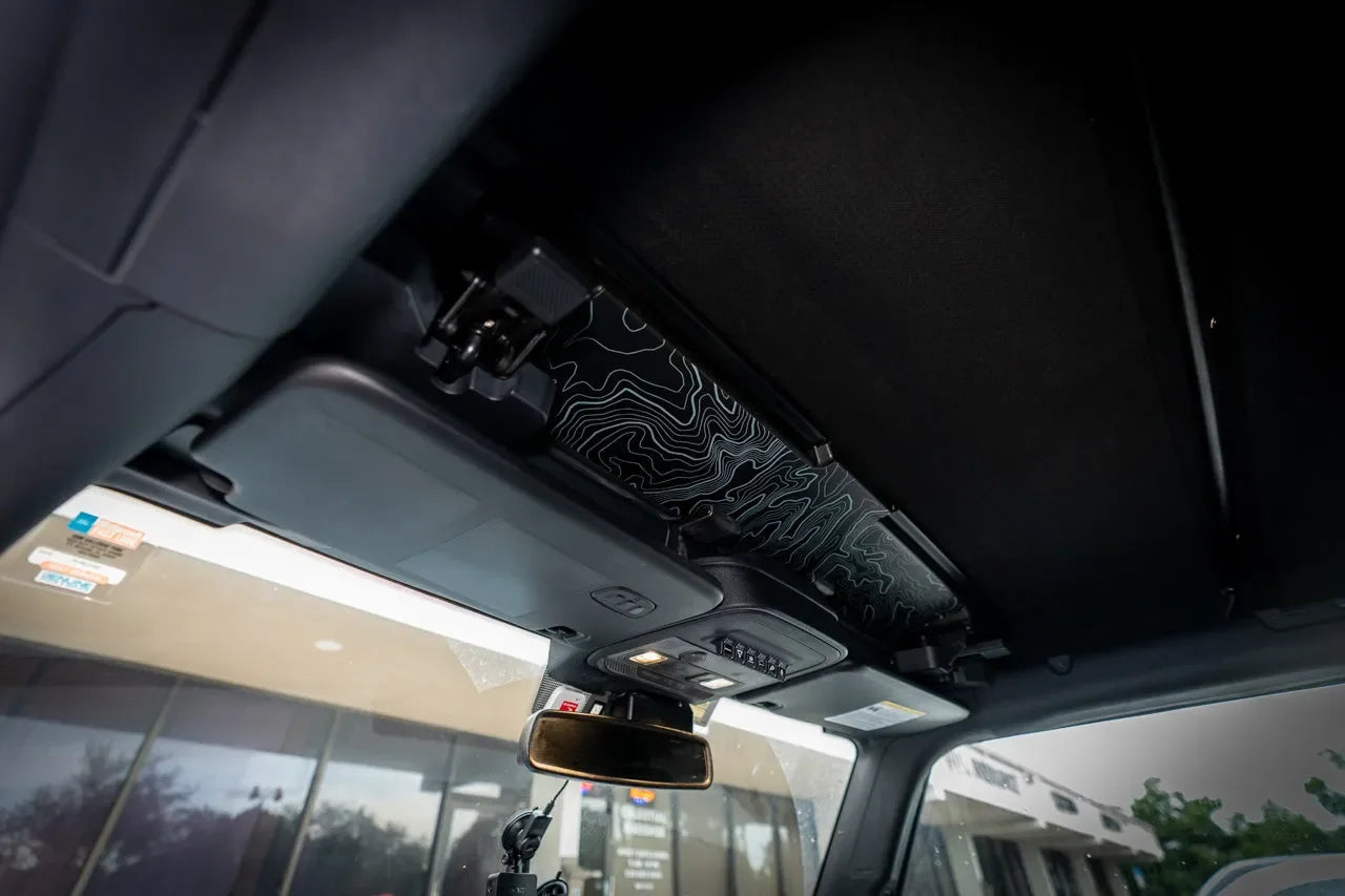 Topo Soft Top Bronco Panel Overlay - 2021+ Bronco Factory Soft Top - 21BRNSFTTOPPANEL-TPAMBL-21BRNSFTTOPPANEL-TPA51L-21BRNSFTTOPPANEL-TPAZL-21BRNSFTTOPPANEL-TPCGL-21BRNSFTTOPPANEL-TPCBNL-  DRIVEN - 7